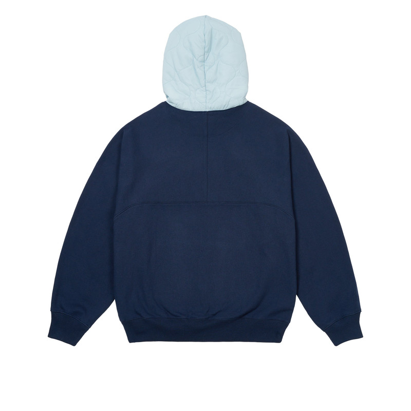 PALACE BAFFLED FONT 문 NAVY outlook