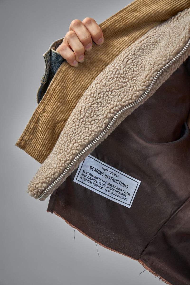 Maison MIHARAYASUHIRO Triple Layered Denim Jacket outlook