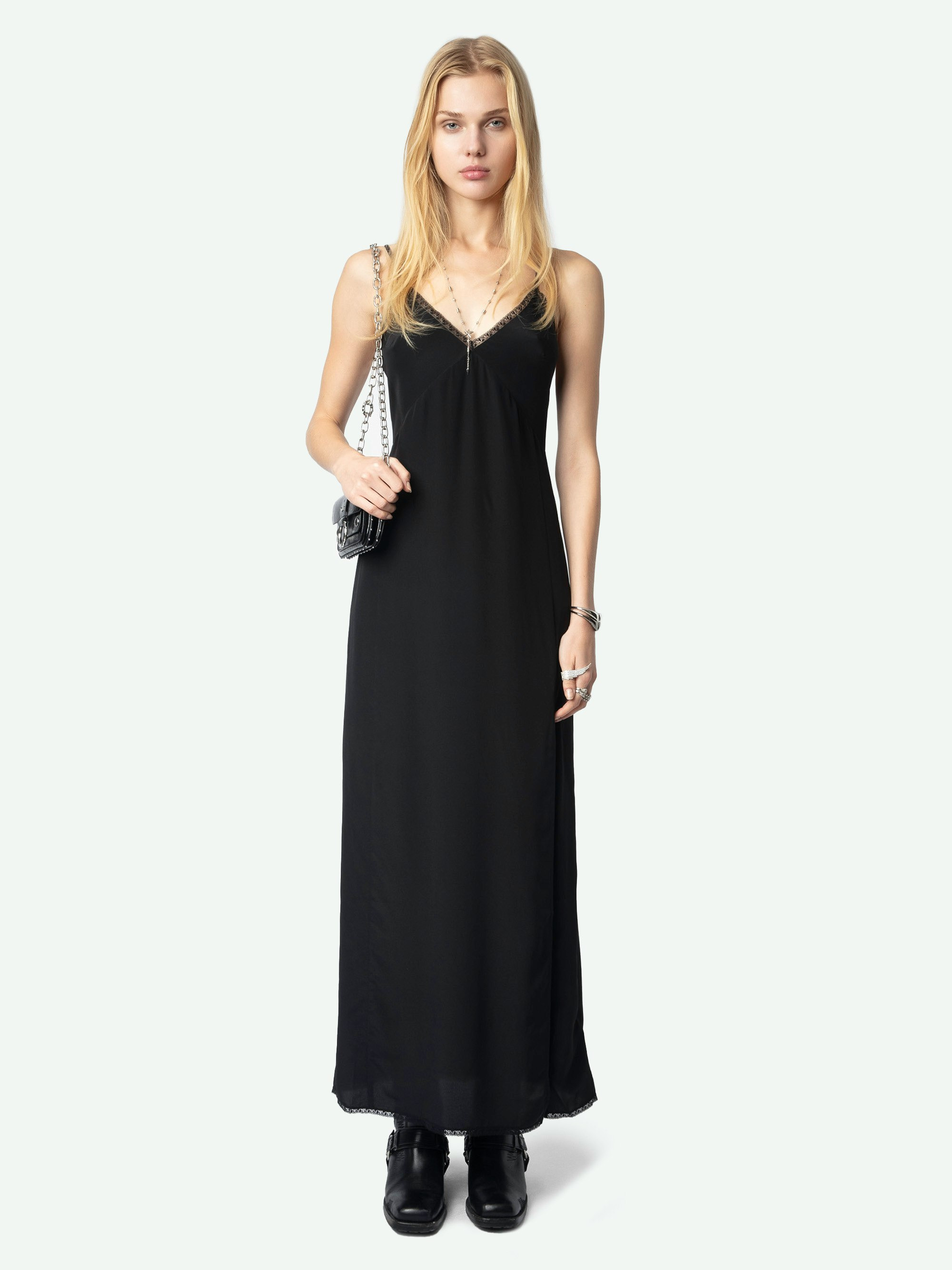 Ramelil Silk Dress - 4