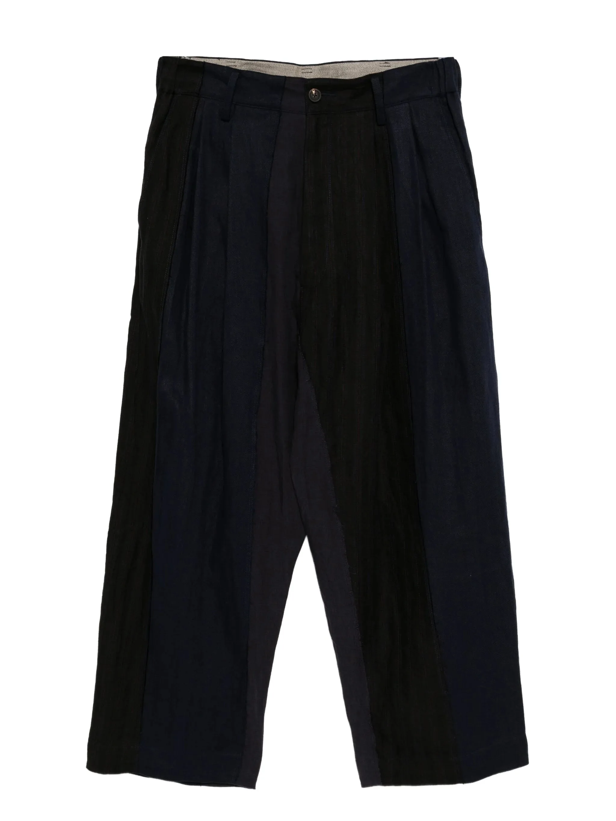 Ziggy Chen Collaged Wide-leg Trousers - 1
