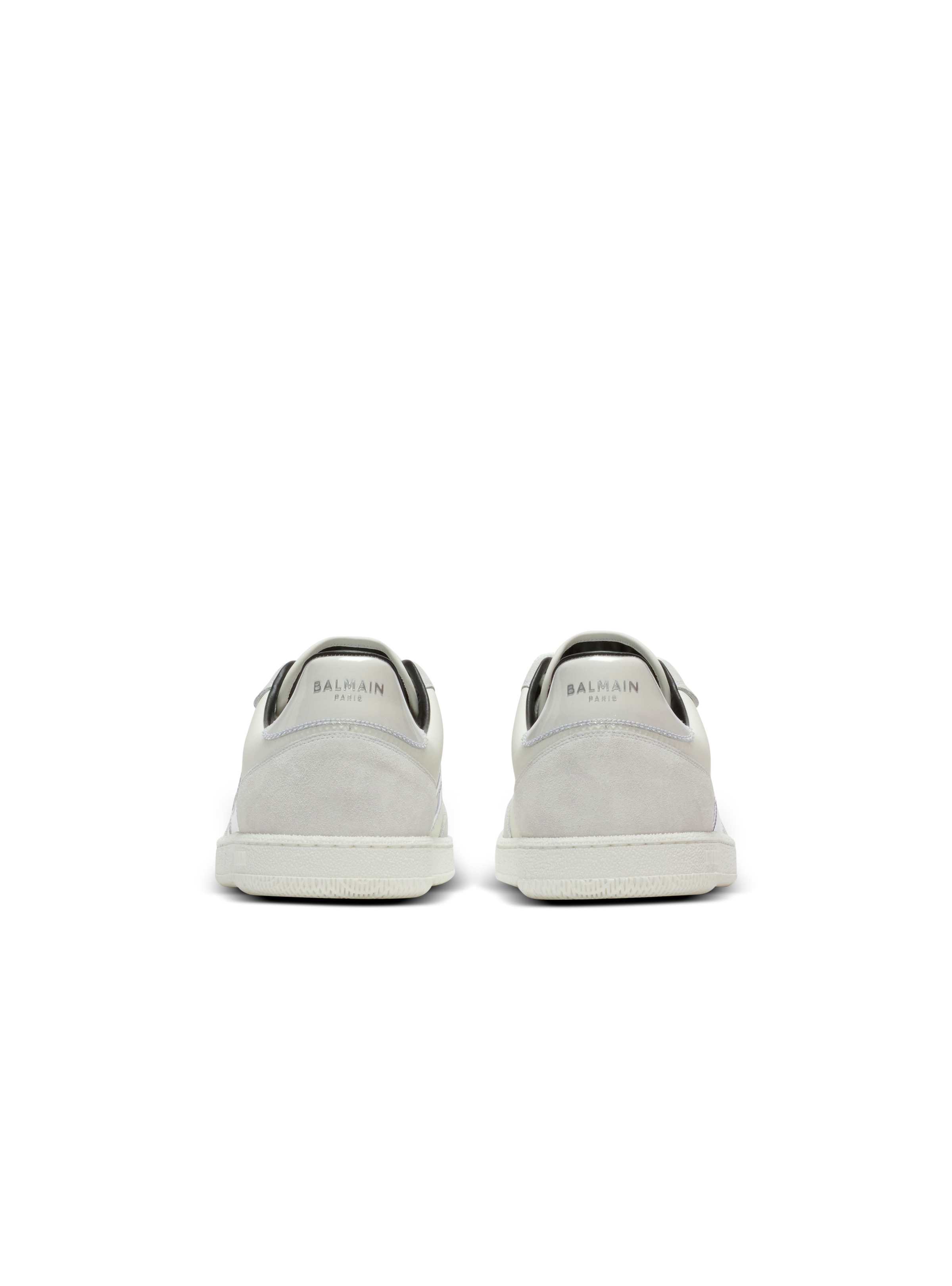 Suede Balmain Swan trainers - 5