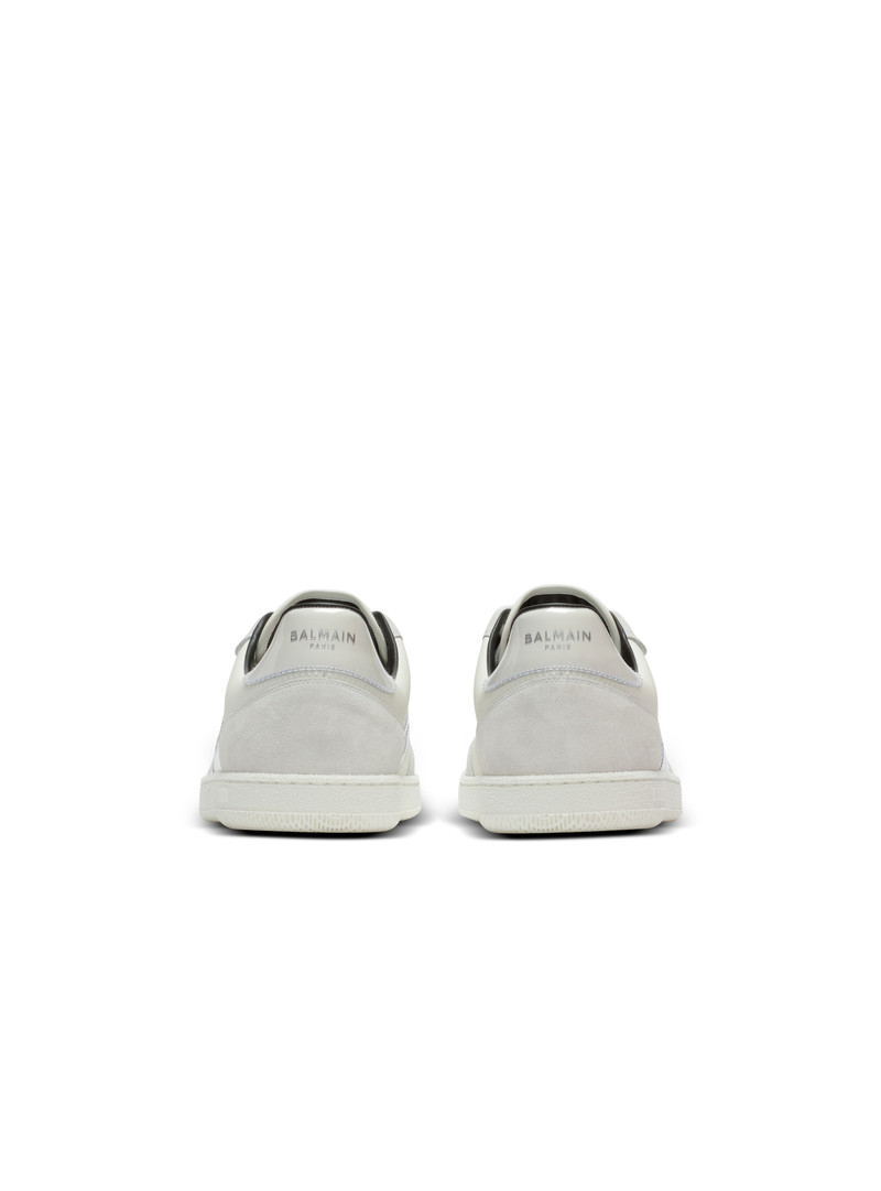 Suede Balmain Swan trainers 5