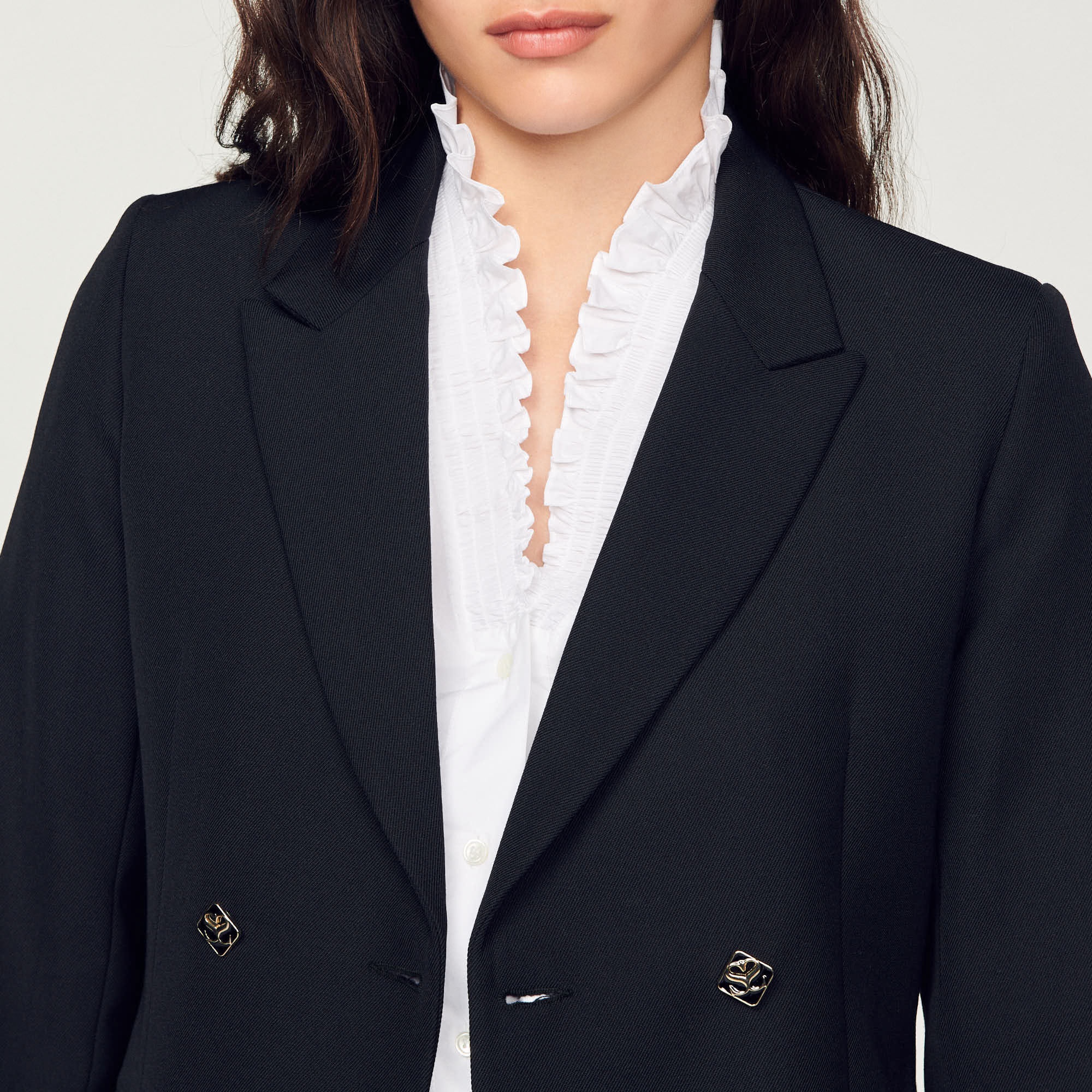 DOUBLE-BREASTED BLAZER - 4