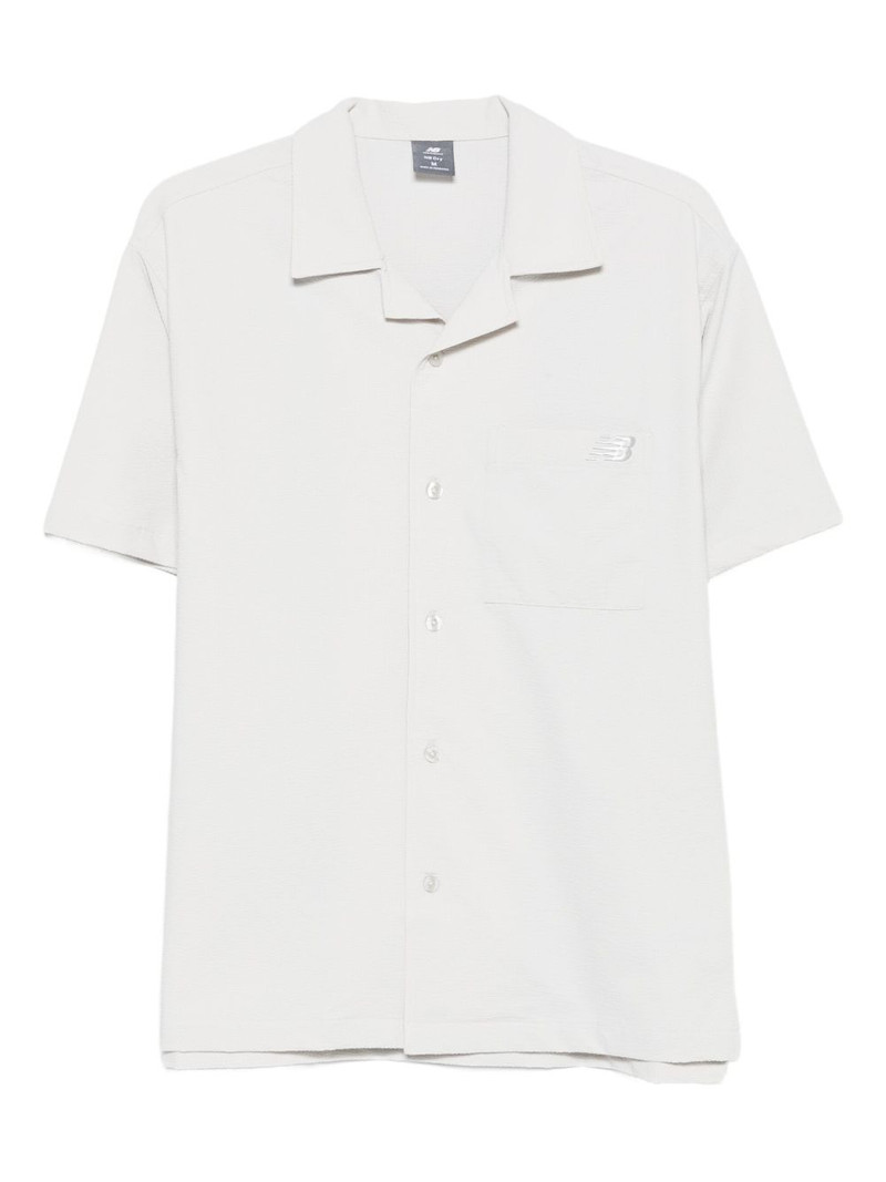revere-collar patch-pocket shirt 1