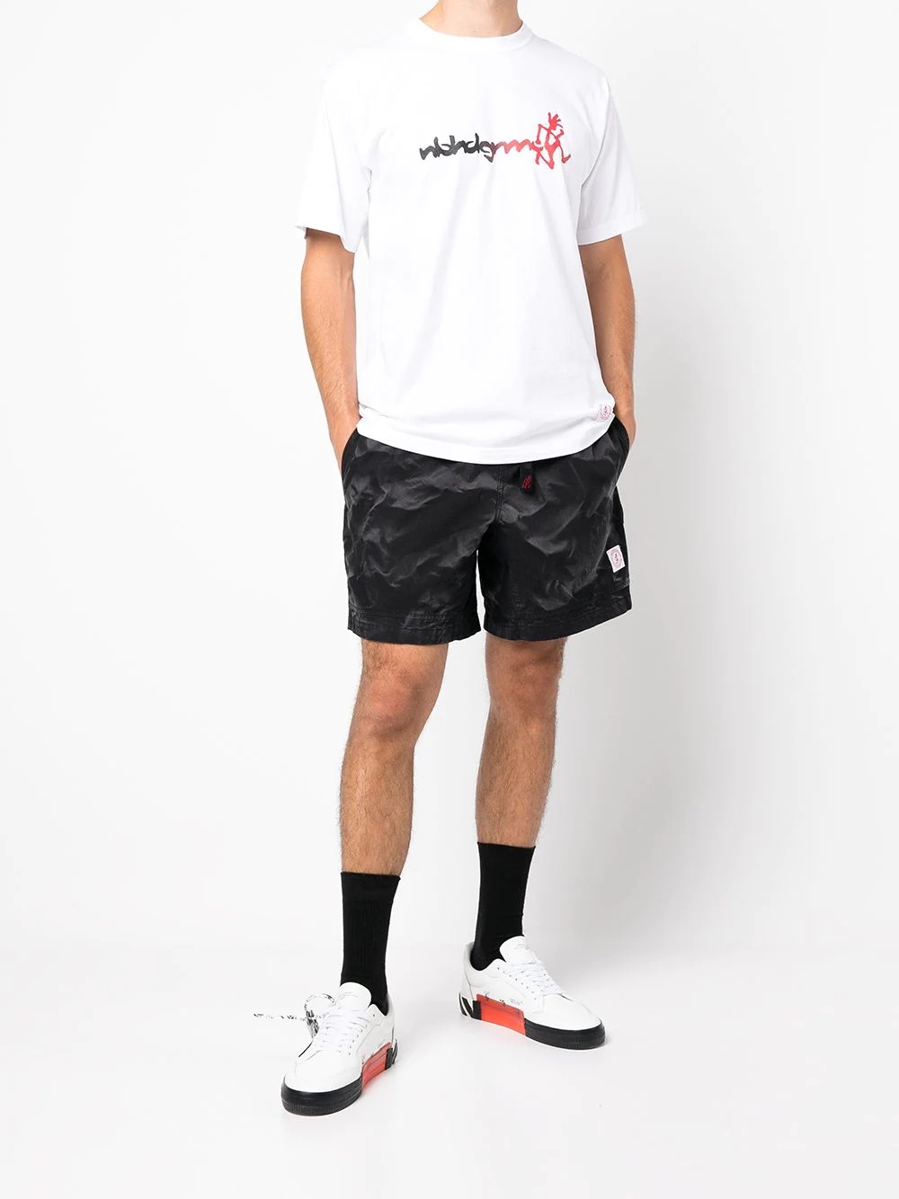 logo-print short-sleeved T-shirt - 2