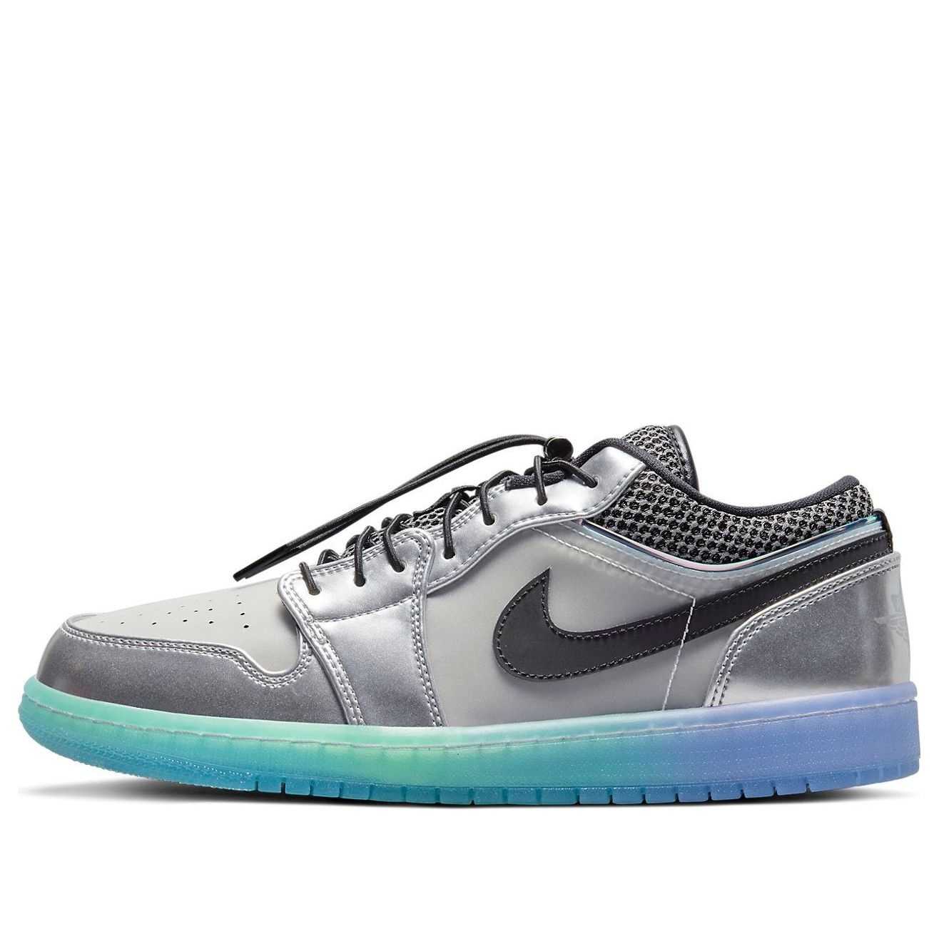 (WMNS) Air Jordan 1 Low SE 'Metallic Silver Gradient' DJ5199-109 - 1