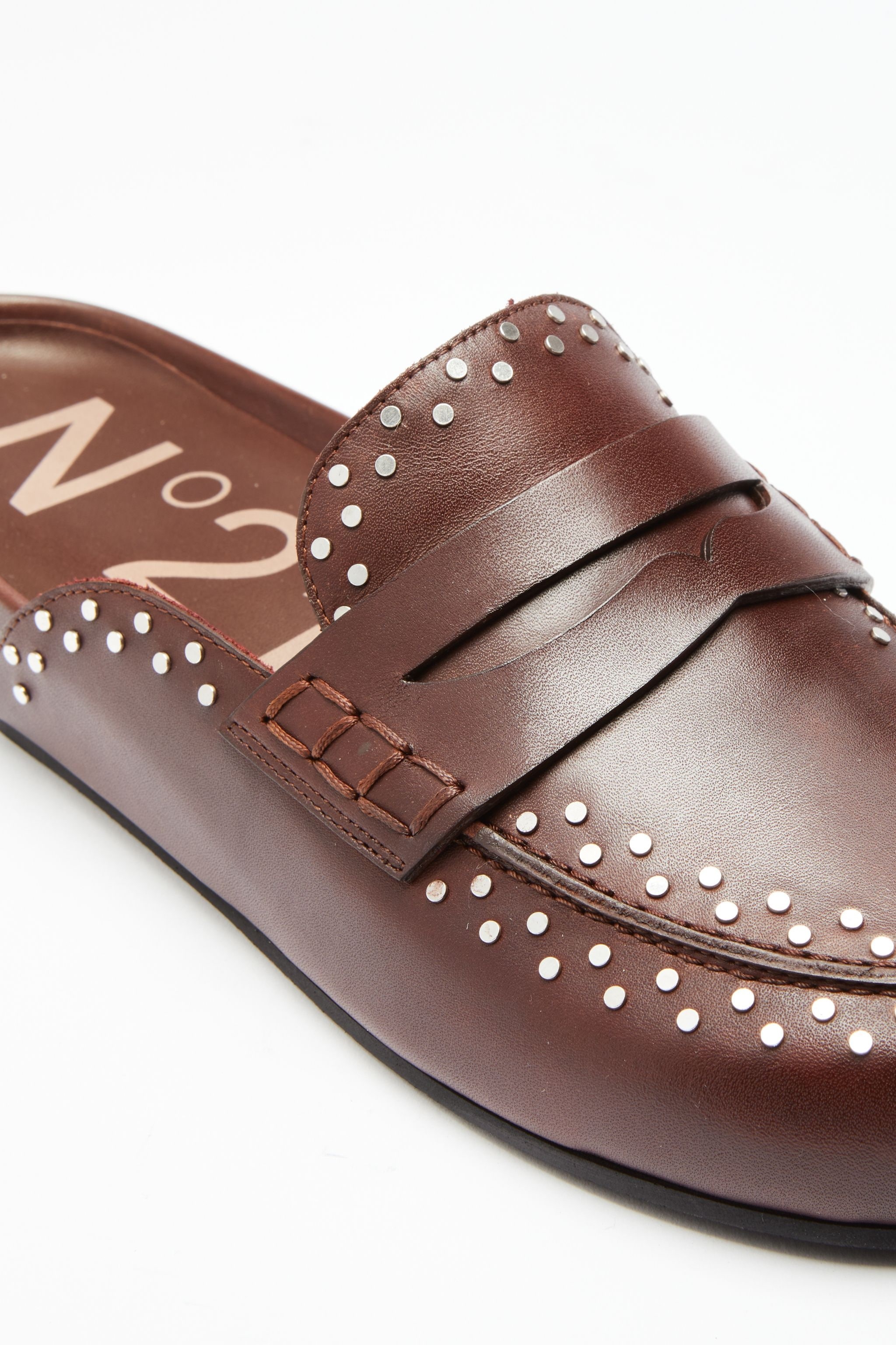 STUDDED LOAFERS - 5