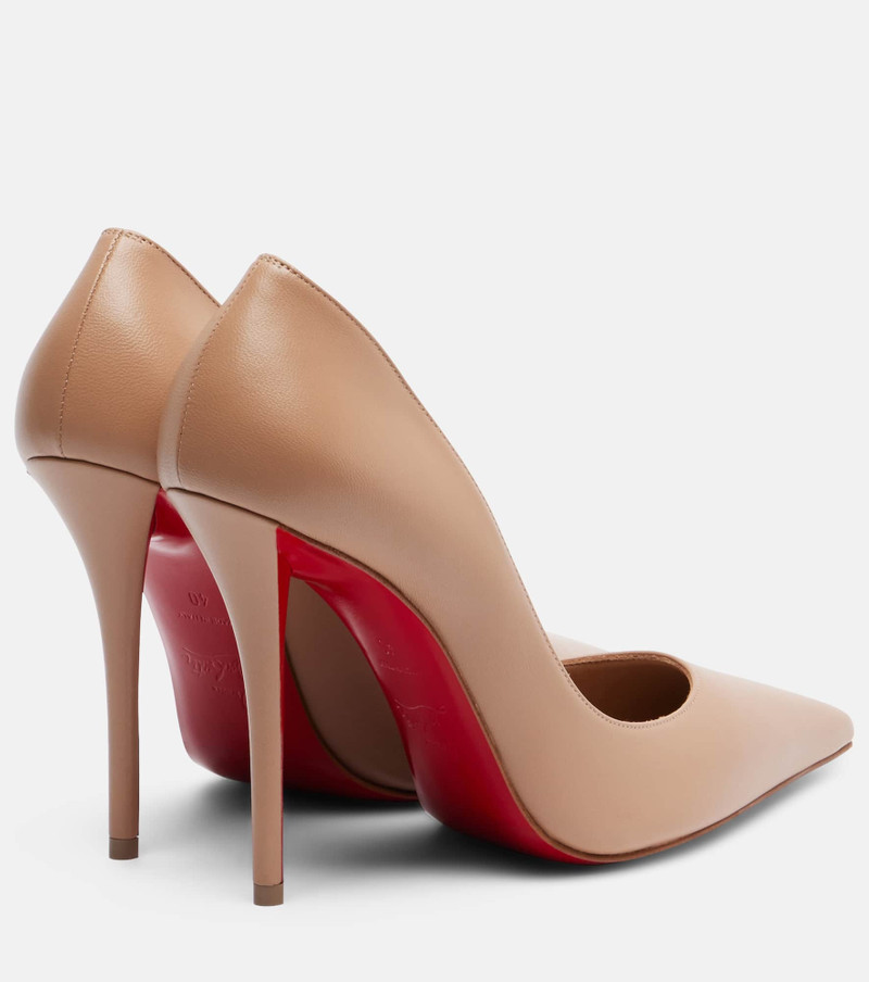 Christian Louboutin Miss Z 100 leather pumps outlook
