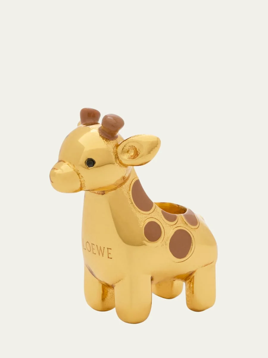 Giraffe Dice in Brass - 1