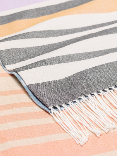 Missoni Aldo striped fringed throw outlook