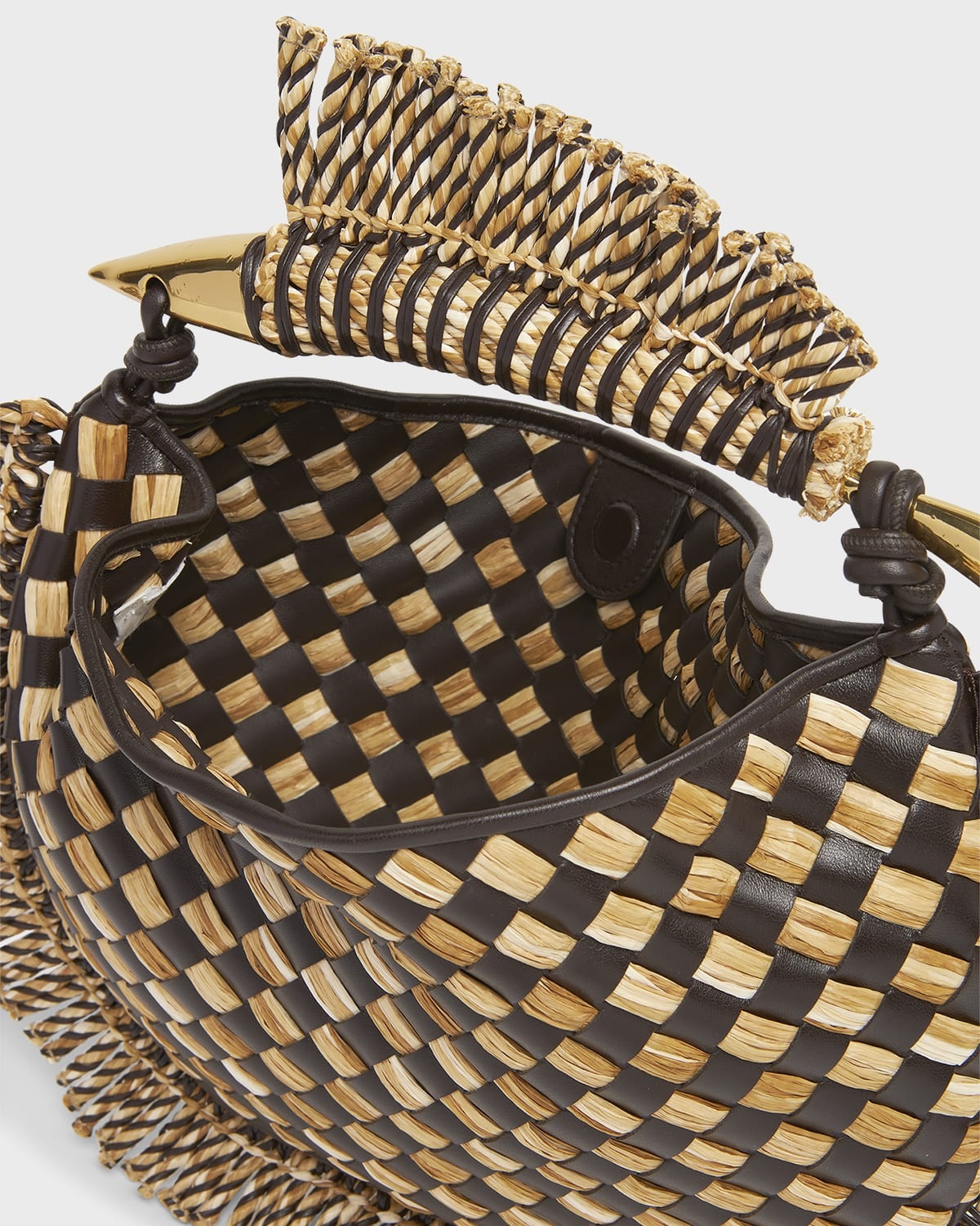 【BOTTEGA VENETA】ミディアム レザートリミング raffia トート BOTTEGA VENETA】ミディアム レザートリミング raffia トート
