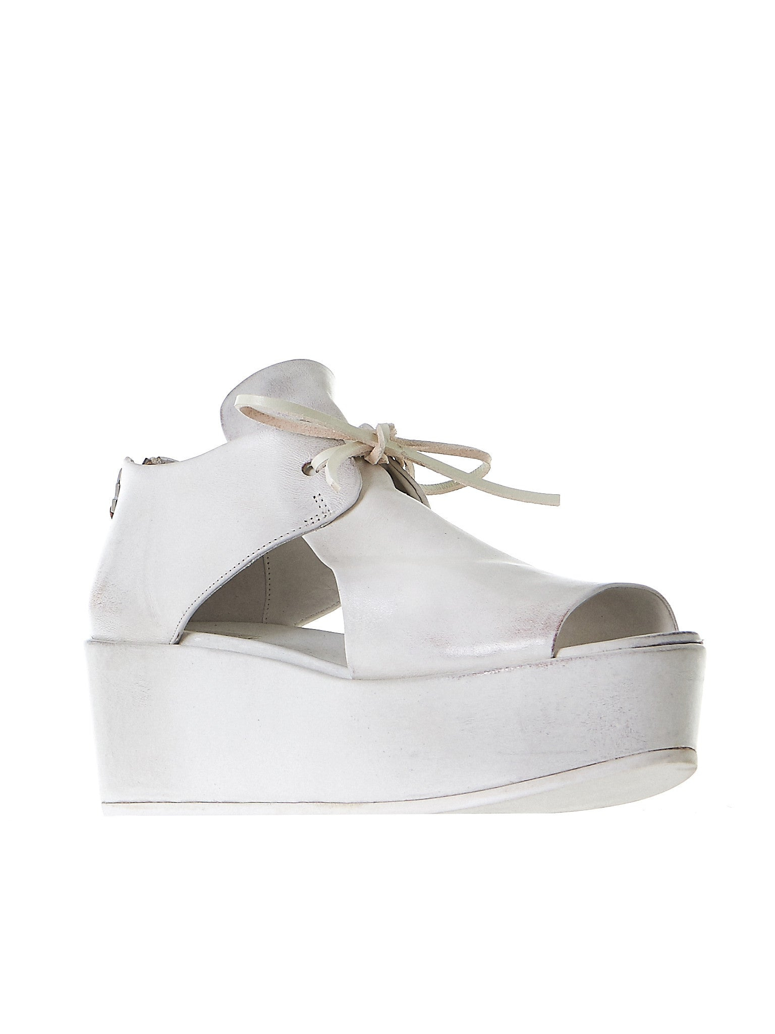 Lace-Up Platform Shoes - 2
