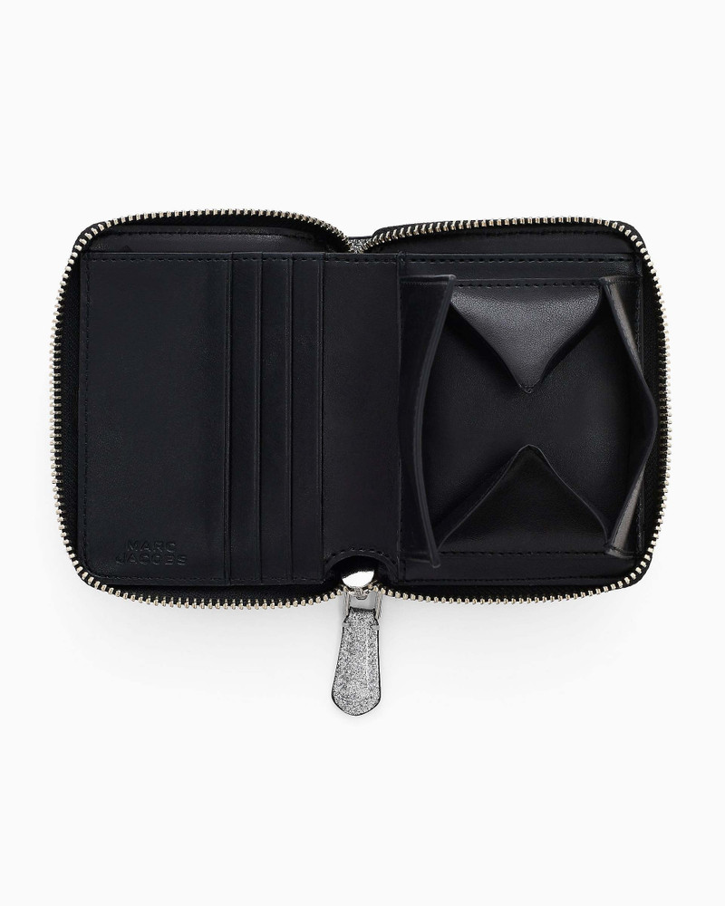THE COATED GLITTER EVERYDAY SLIM COMPACT WALLET 3