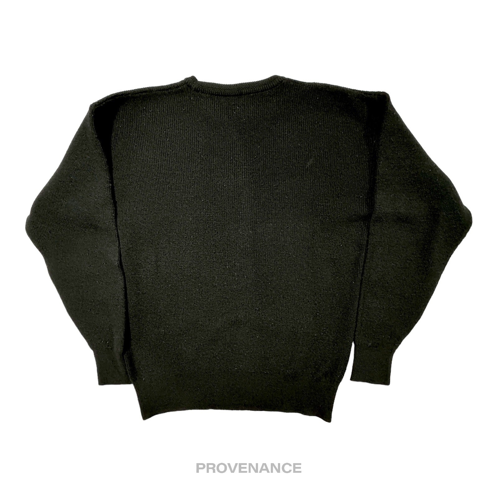 Christian Dior Sports - Christian Dior Sports Crewneck Wool Sweatshirt - Black L - 2