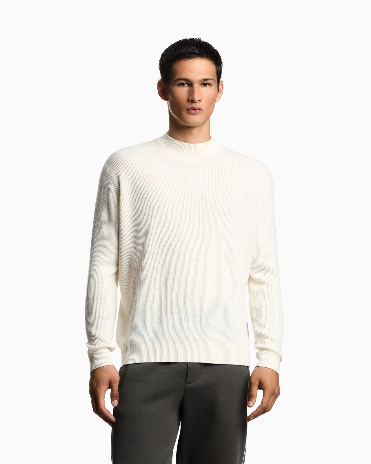 FISHERMAN’S RIB VIRGIN-WOOL JUMPER - 4
