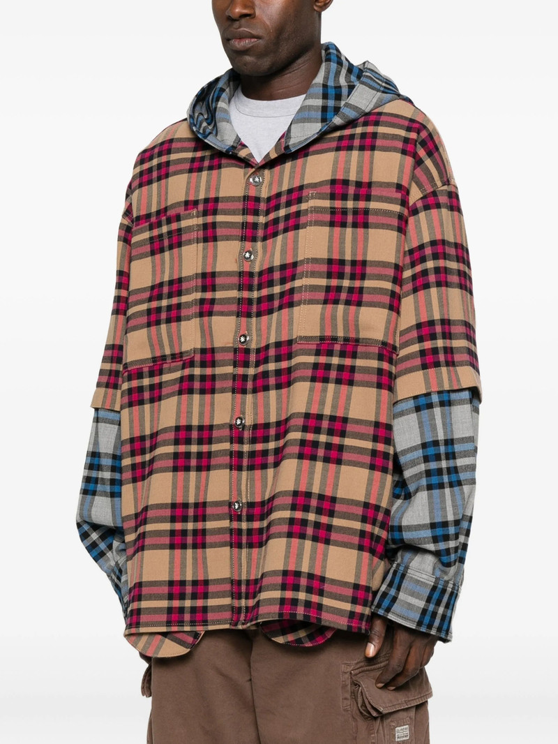 PDF Pdf Patchwork Hooded Jacket outlook
