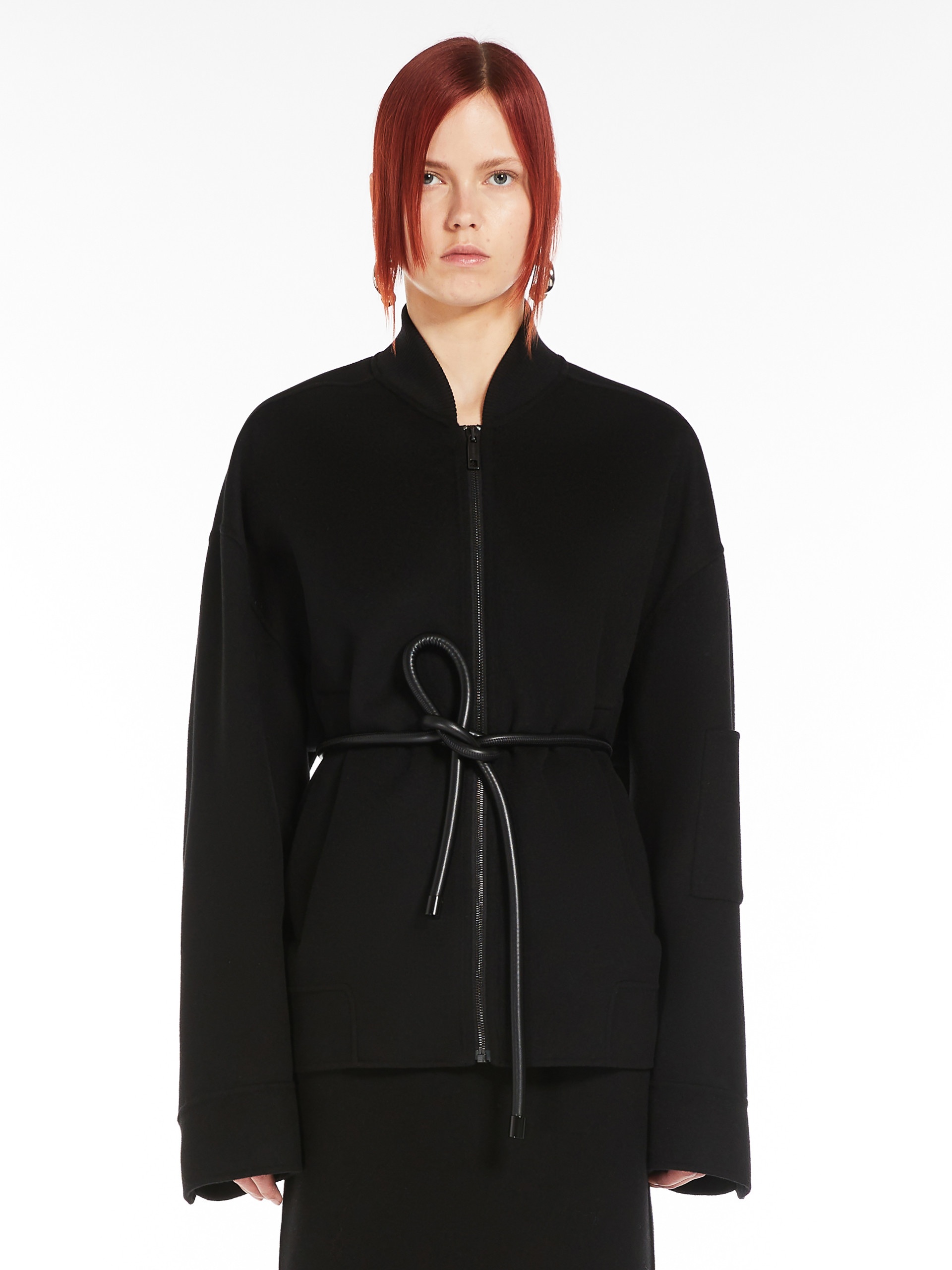 VITALBA Oversized wool bomber jacket - 3