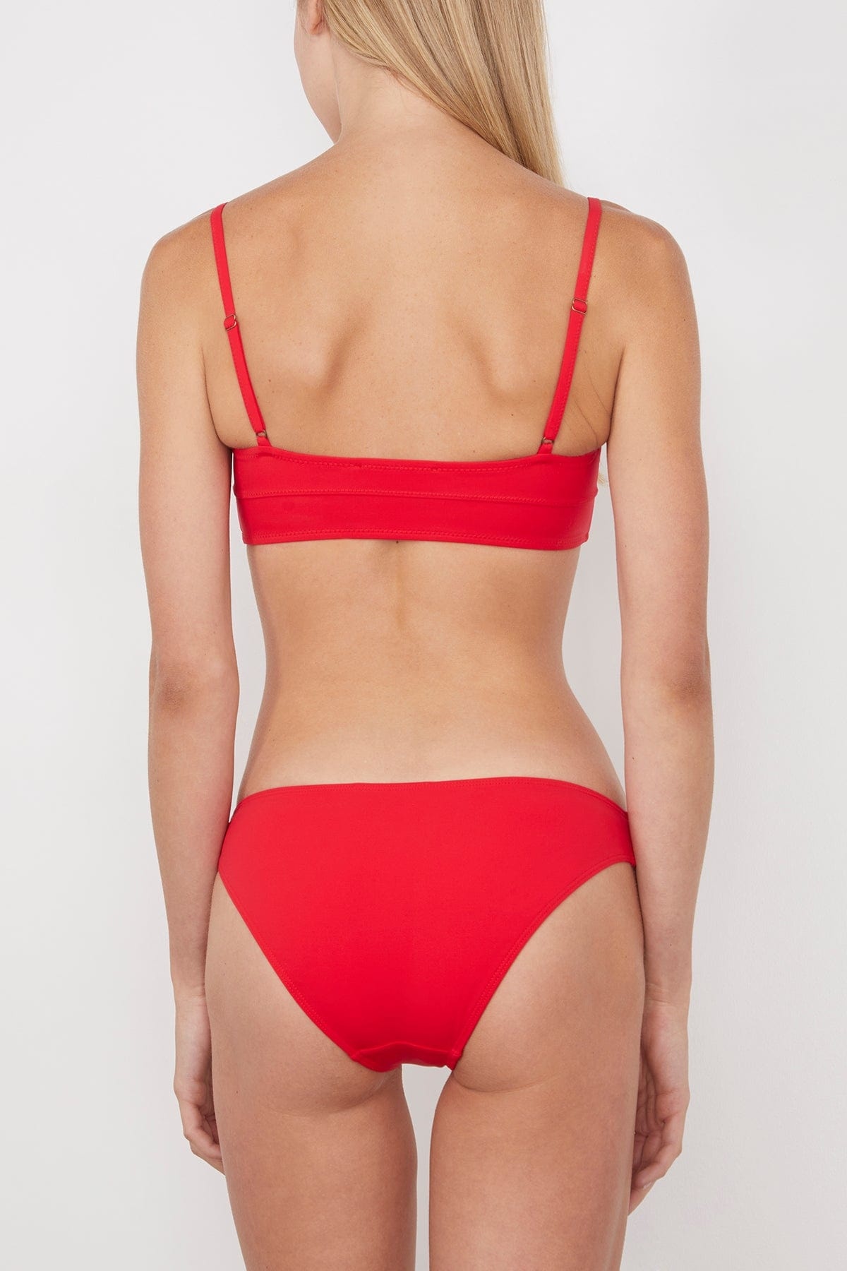 Zahara Bikini Top in Scarlet - 4