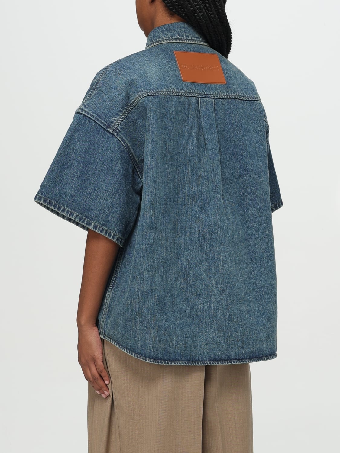 Jil Sander cotton denim shirt - 2