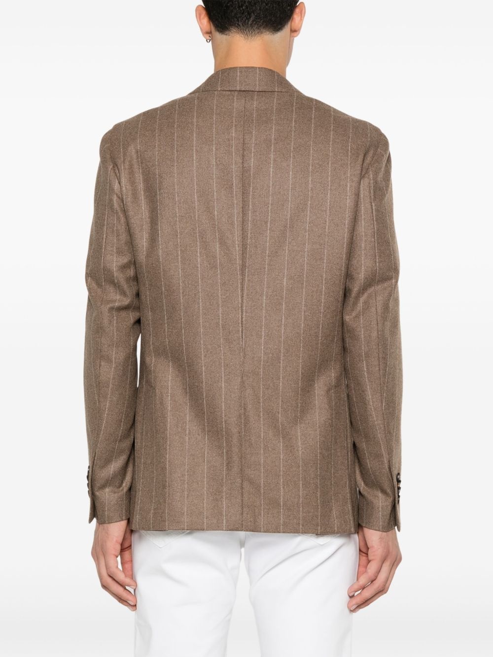 striped blazer - 4