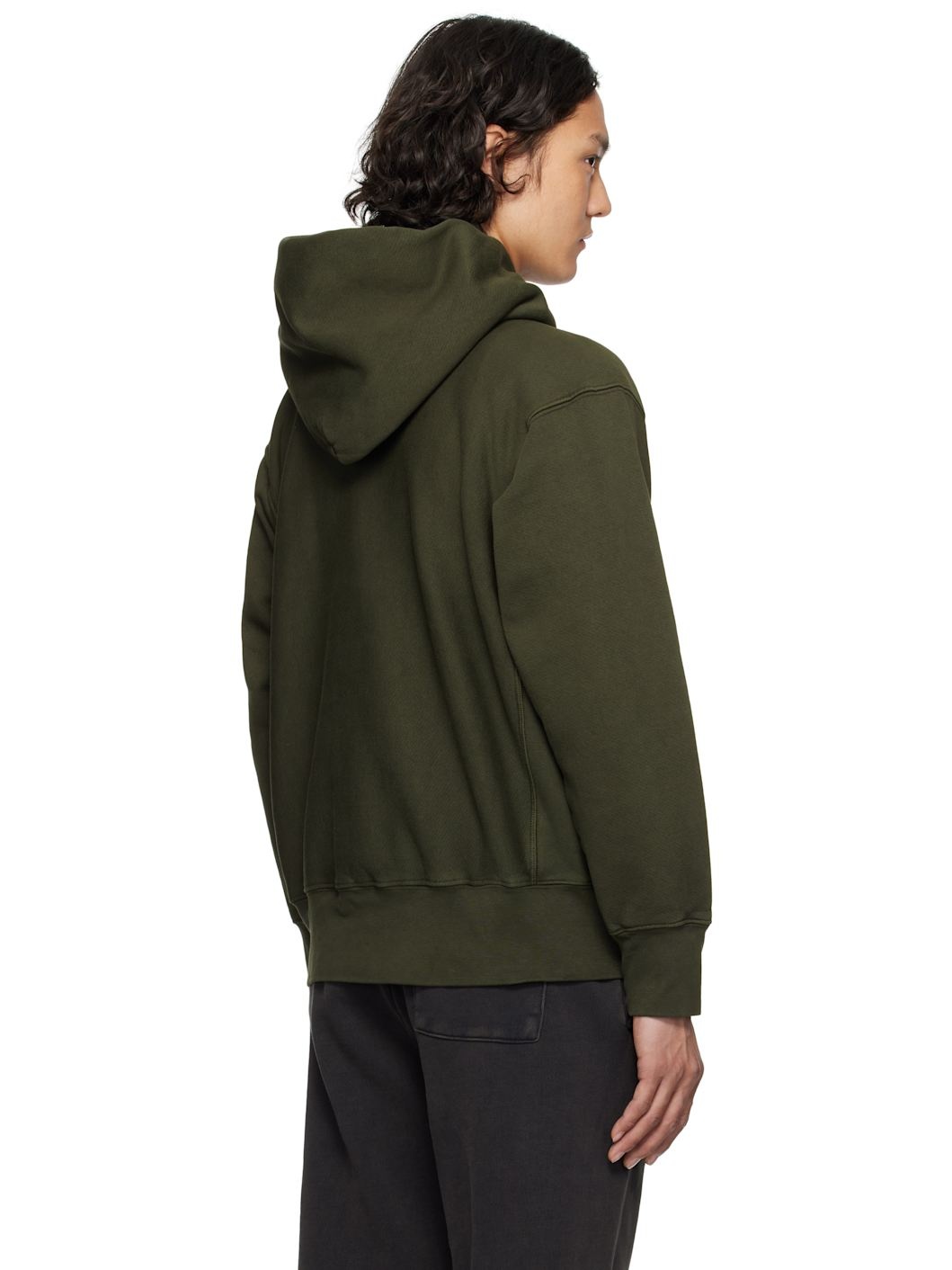Khaki Heavyweight Hoodie - 3