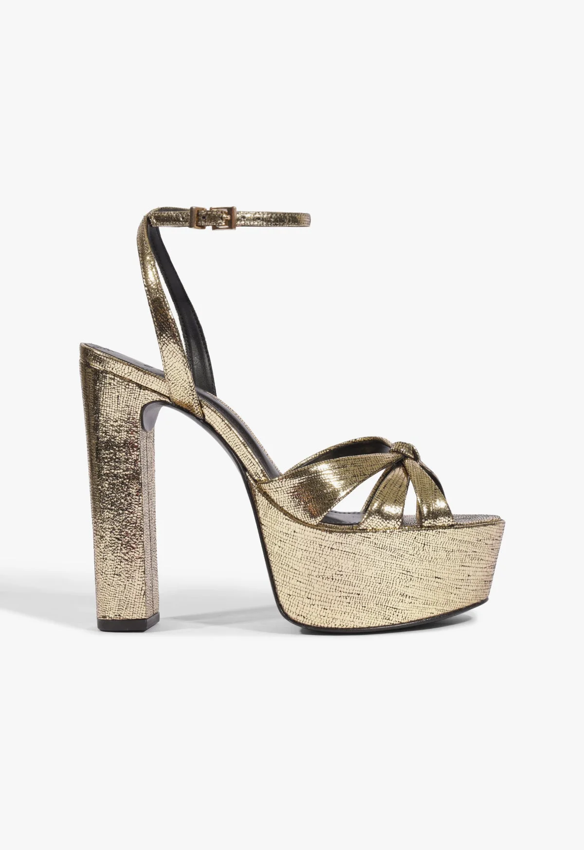 Carmen Platform Metallic Sandal - 1