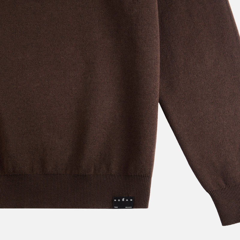 V-neck pullover in doubled knit 6
