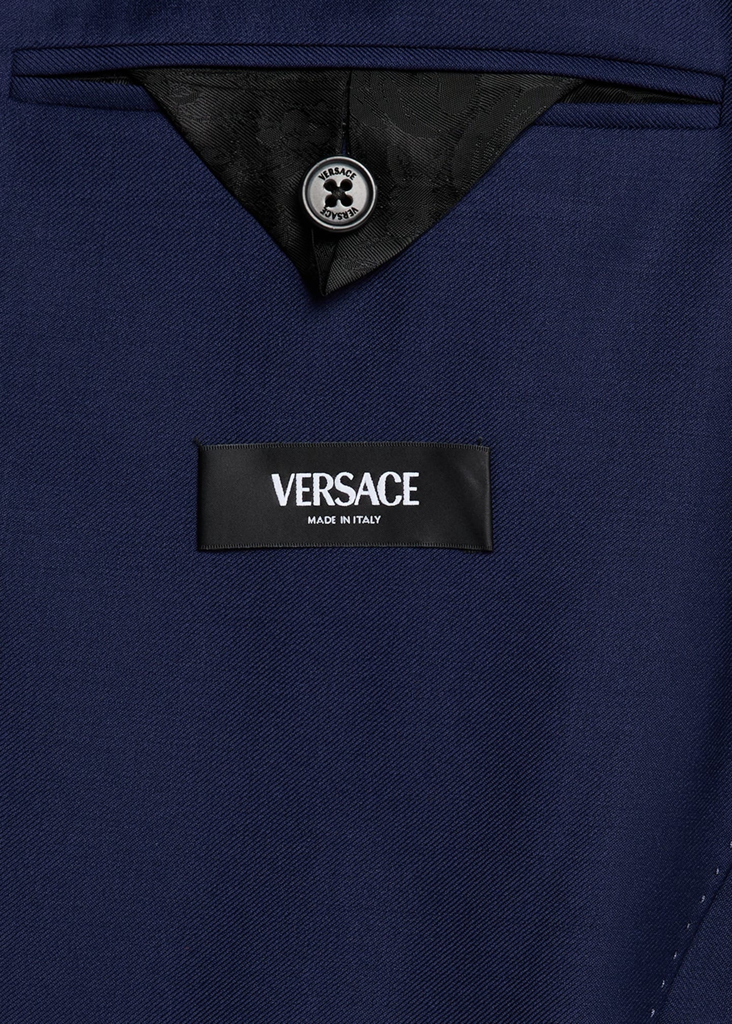 Men's Wool Single-Breasted Blazer - 5