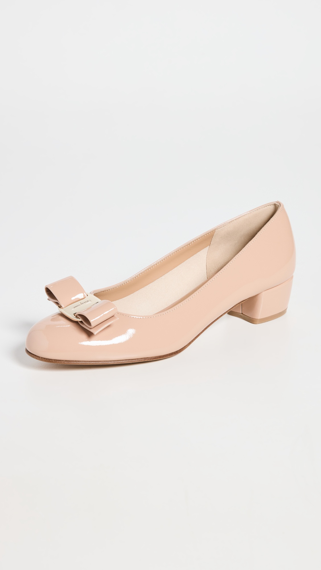 FERRAGAMO Vara Low Heel Pumps shopbop REVERSIBLE