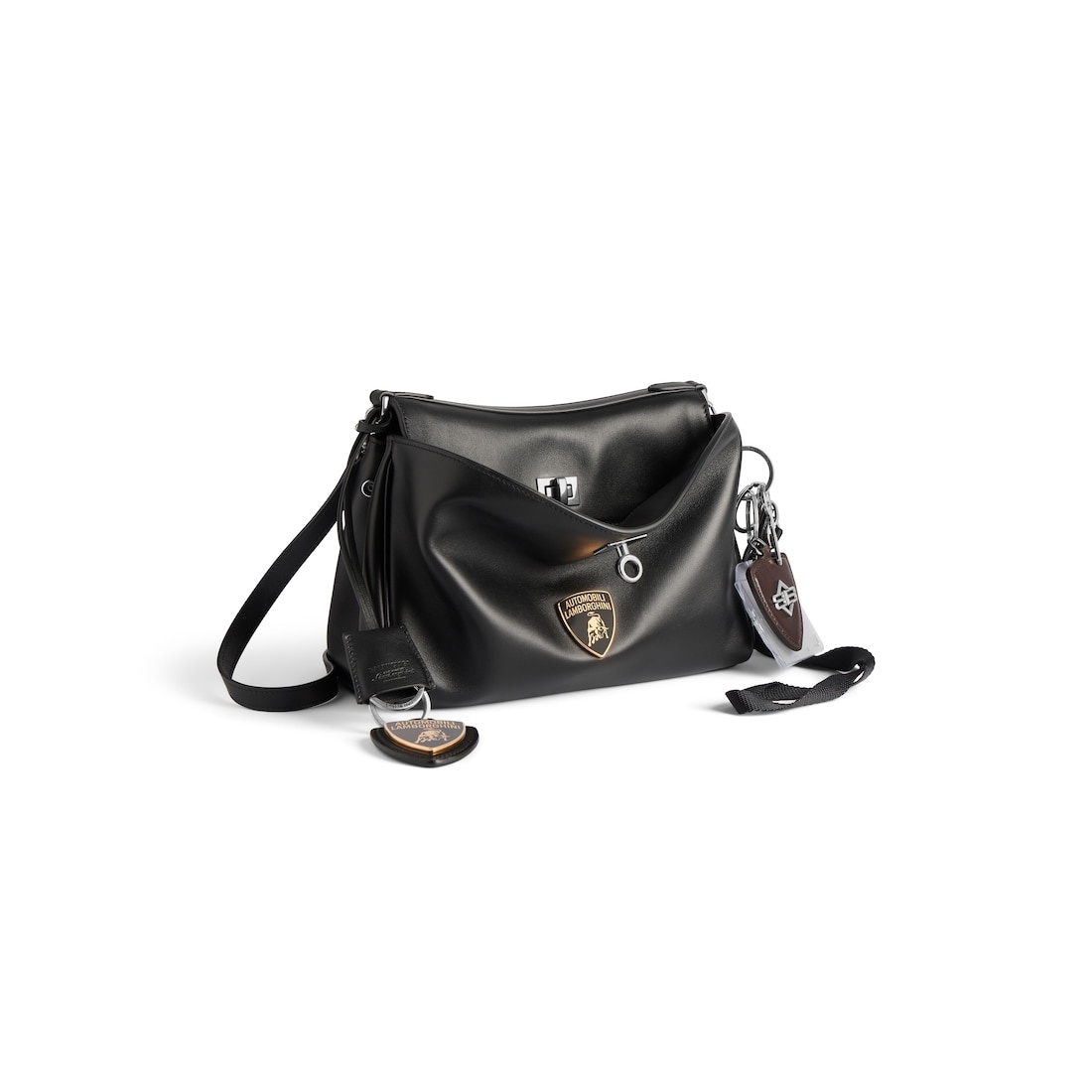 Men's Balenciaga | Automobili Lamborghini Rodeo Messenger Bag Small  in Black - 2