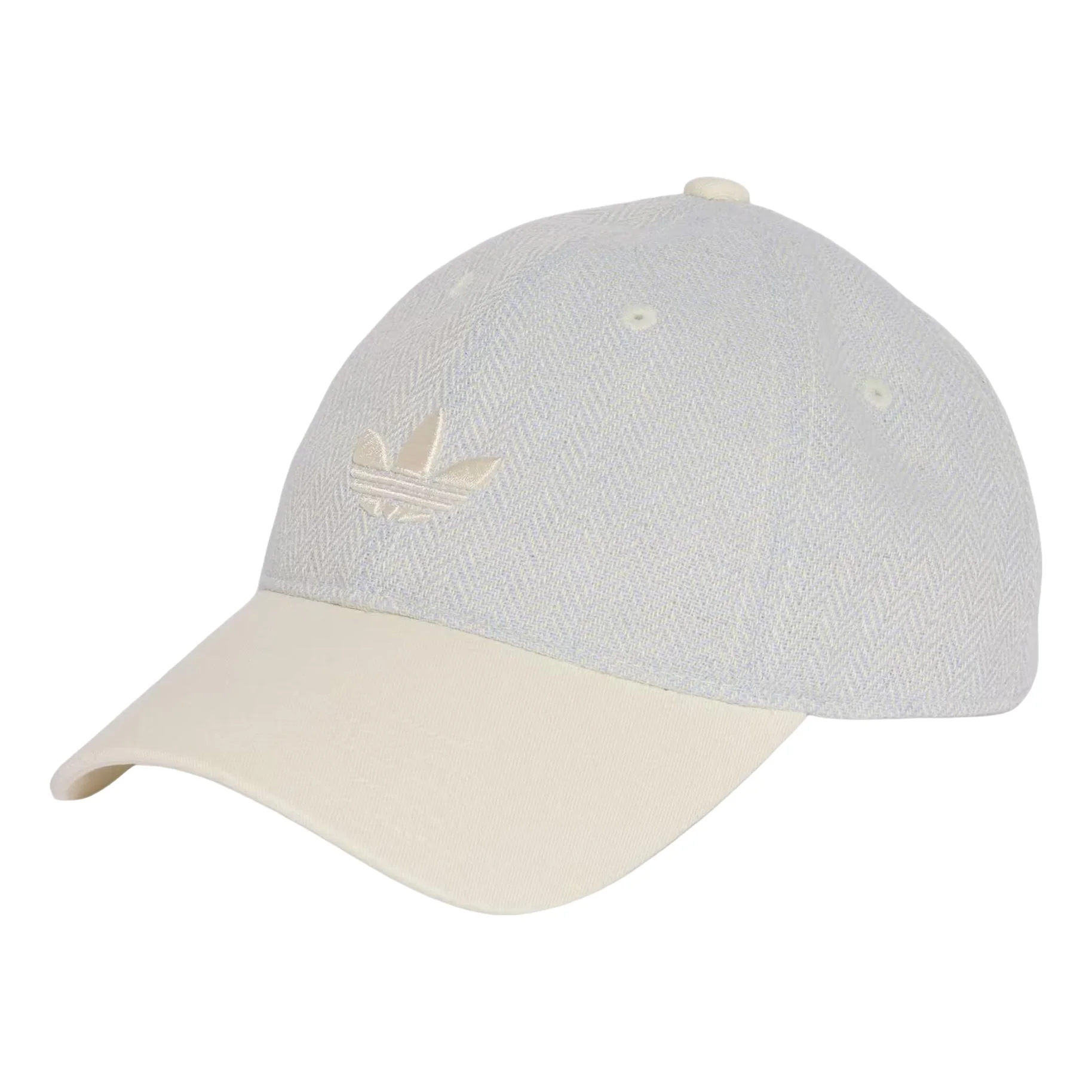 adidas Tweed Baseball Cap 'Chalk White Crystal Sky' KX1648 - 1