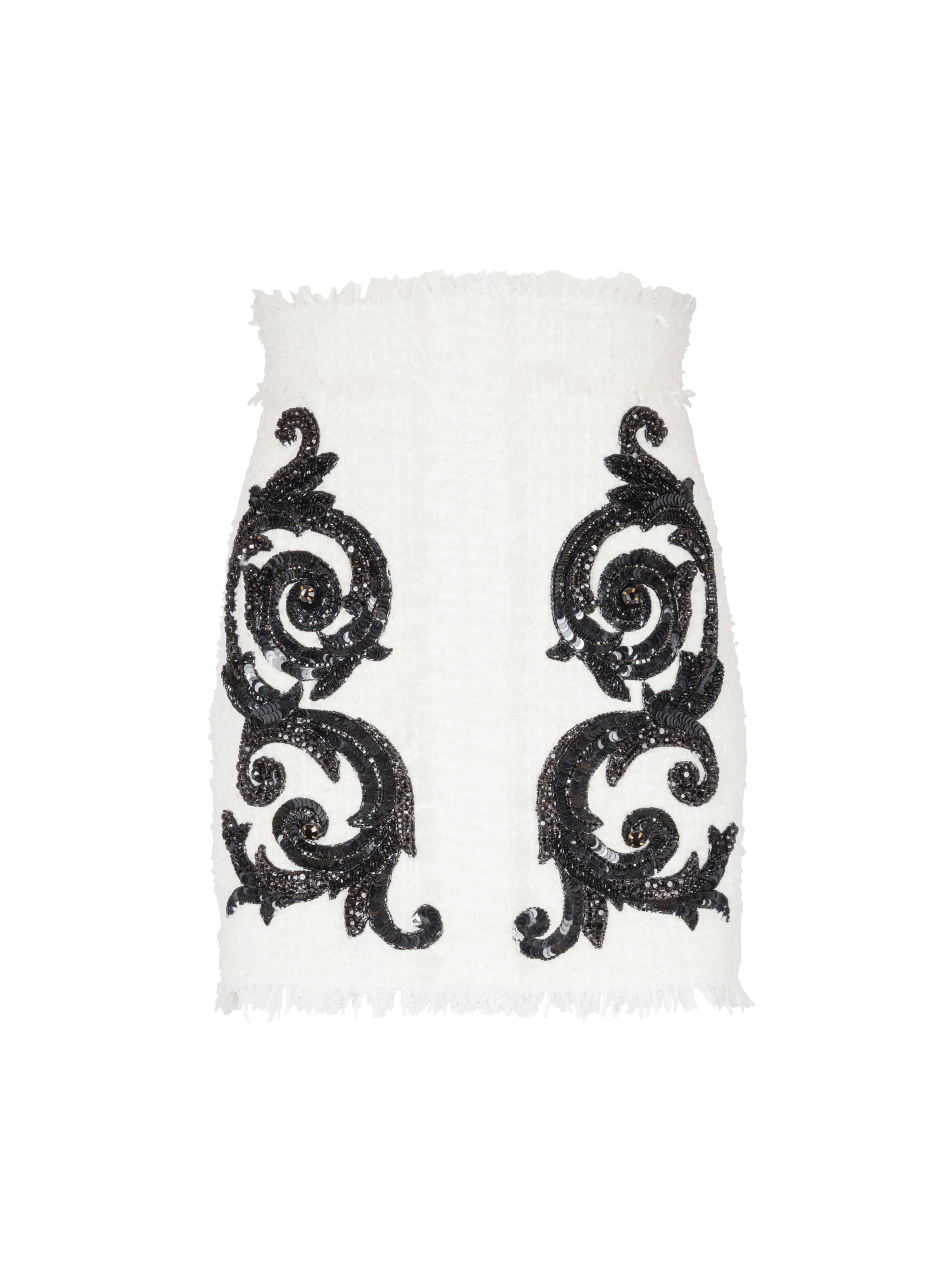 Baroque tweed skirt - 1