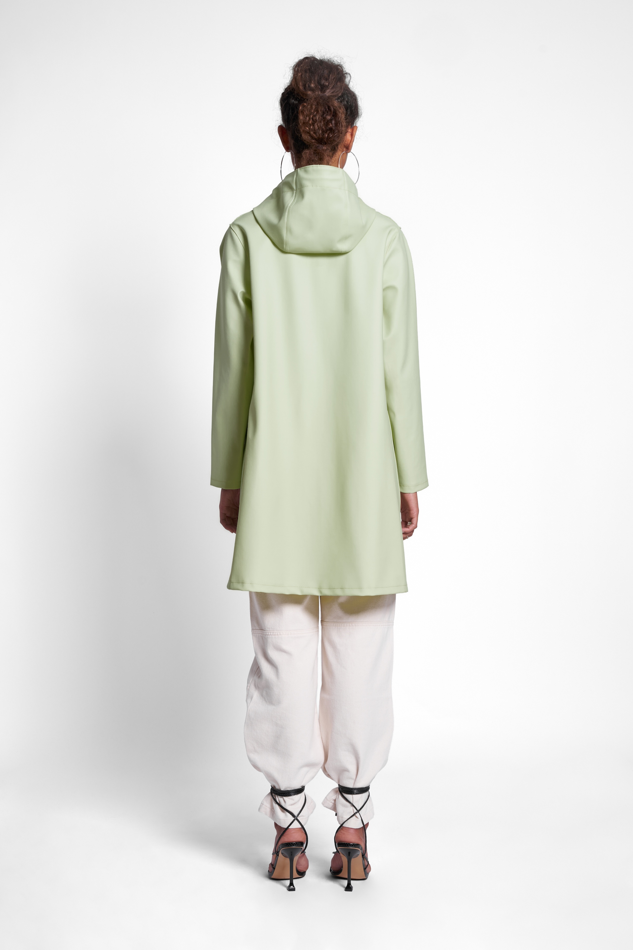 Mosebacke Raincoat Seafoam Green - 3