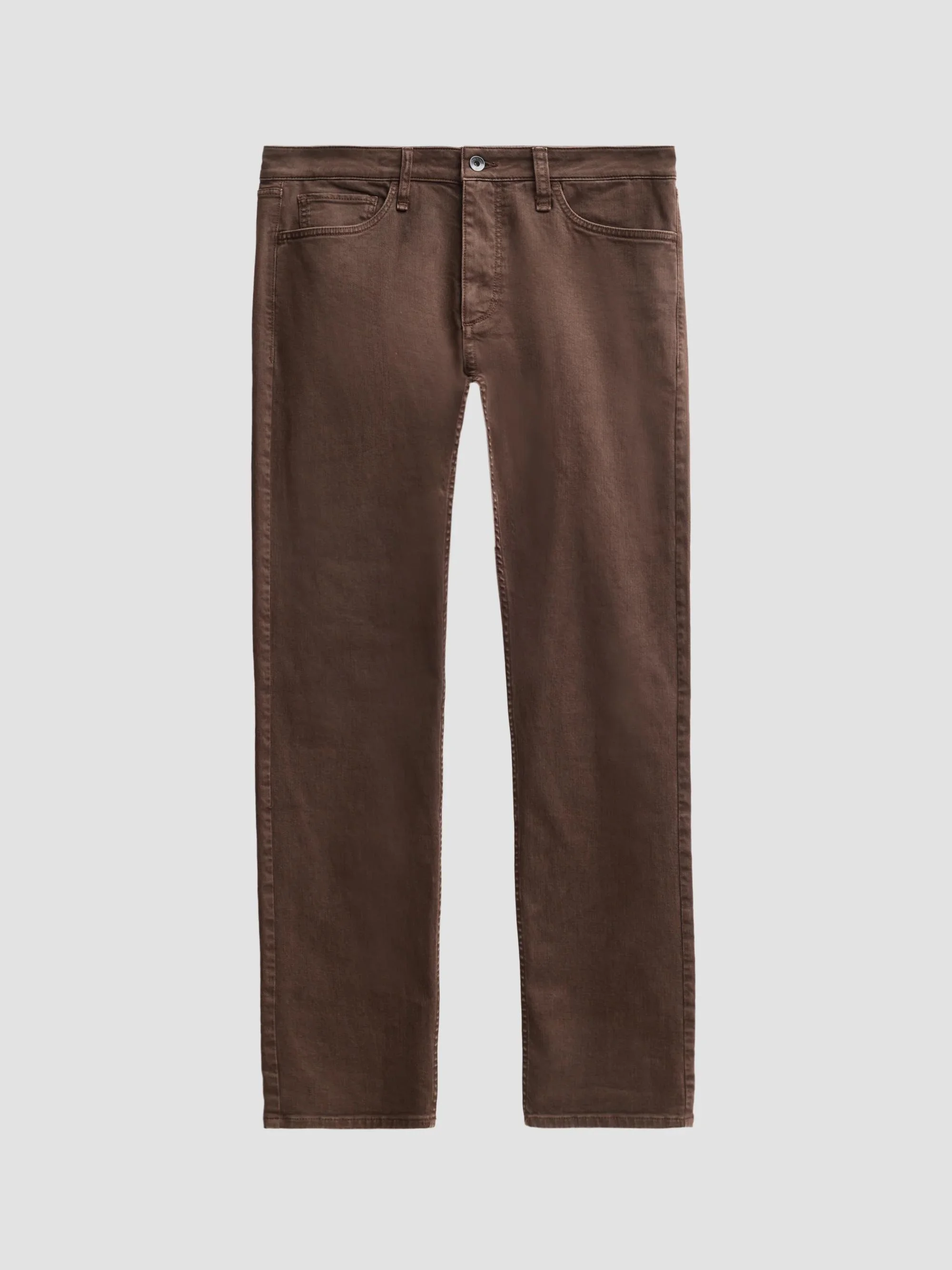 Men's Fit 3 Aero Stretch Straight Jeans - Dark Brown - 1
