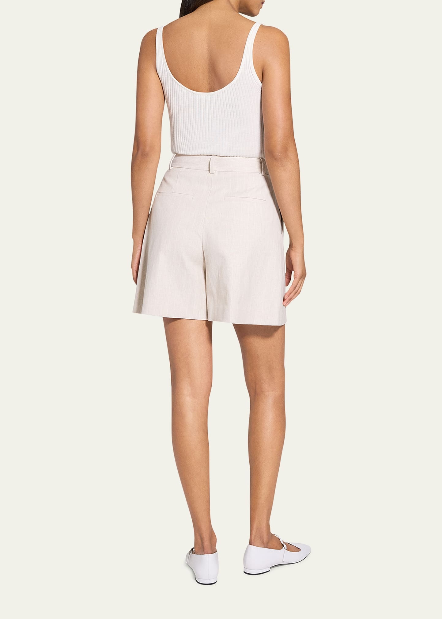 Pleated Shorts - 3