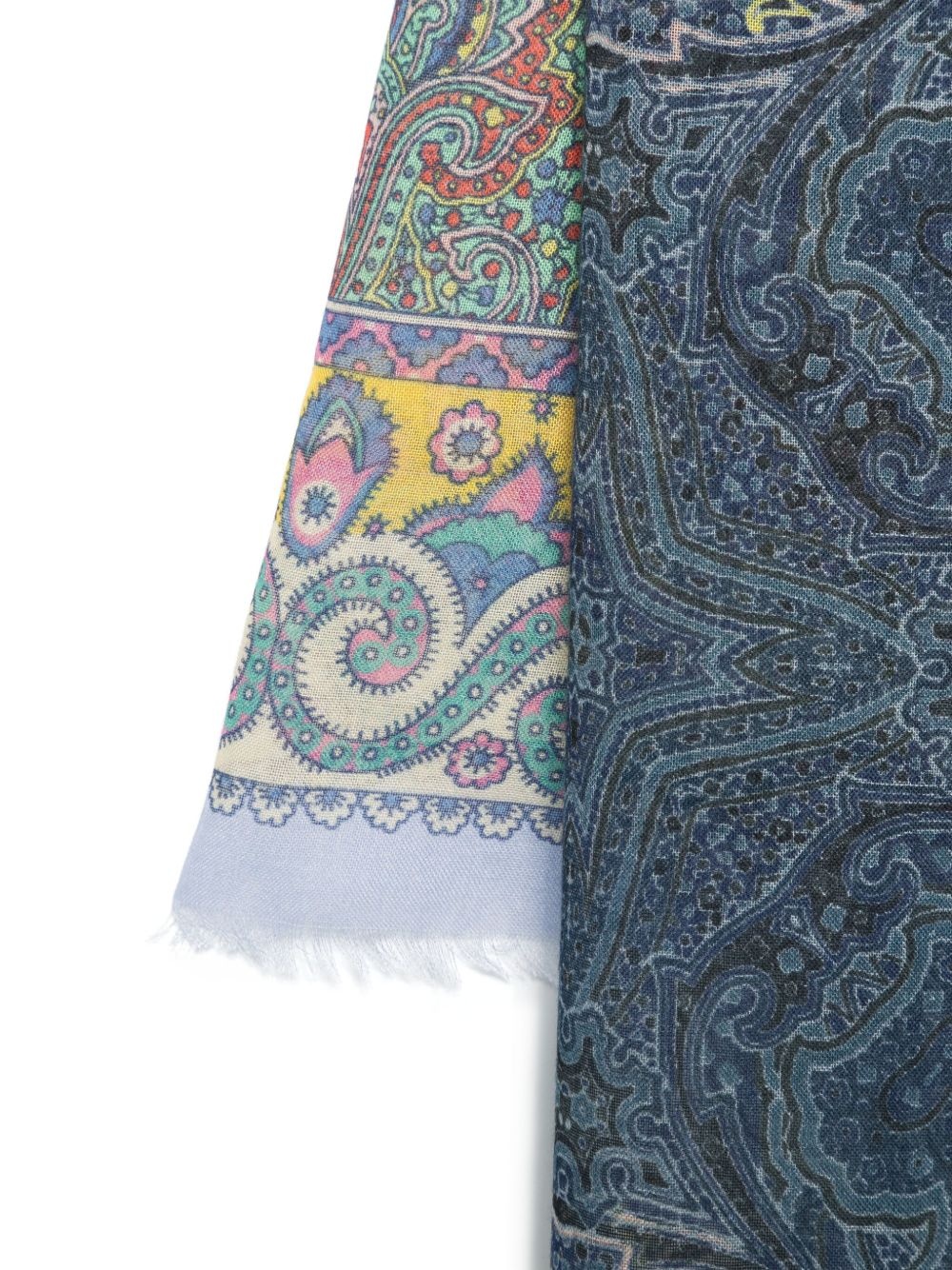 paisley-print scarf - 2