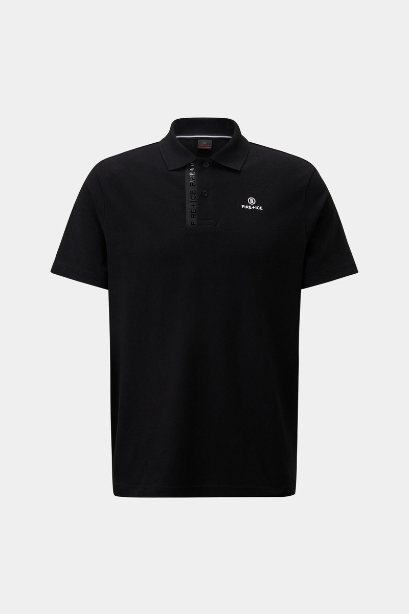 Ramon polo shirt in Black 1