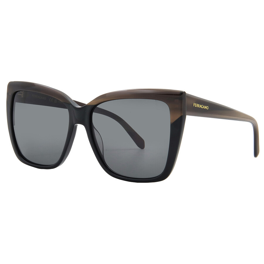 Salvatore Ferragamo Blue Butterfly Ladies Sunglasses SF1102S 217 58 - 2