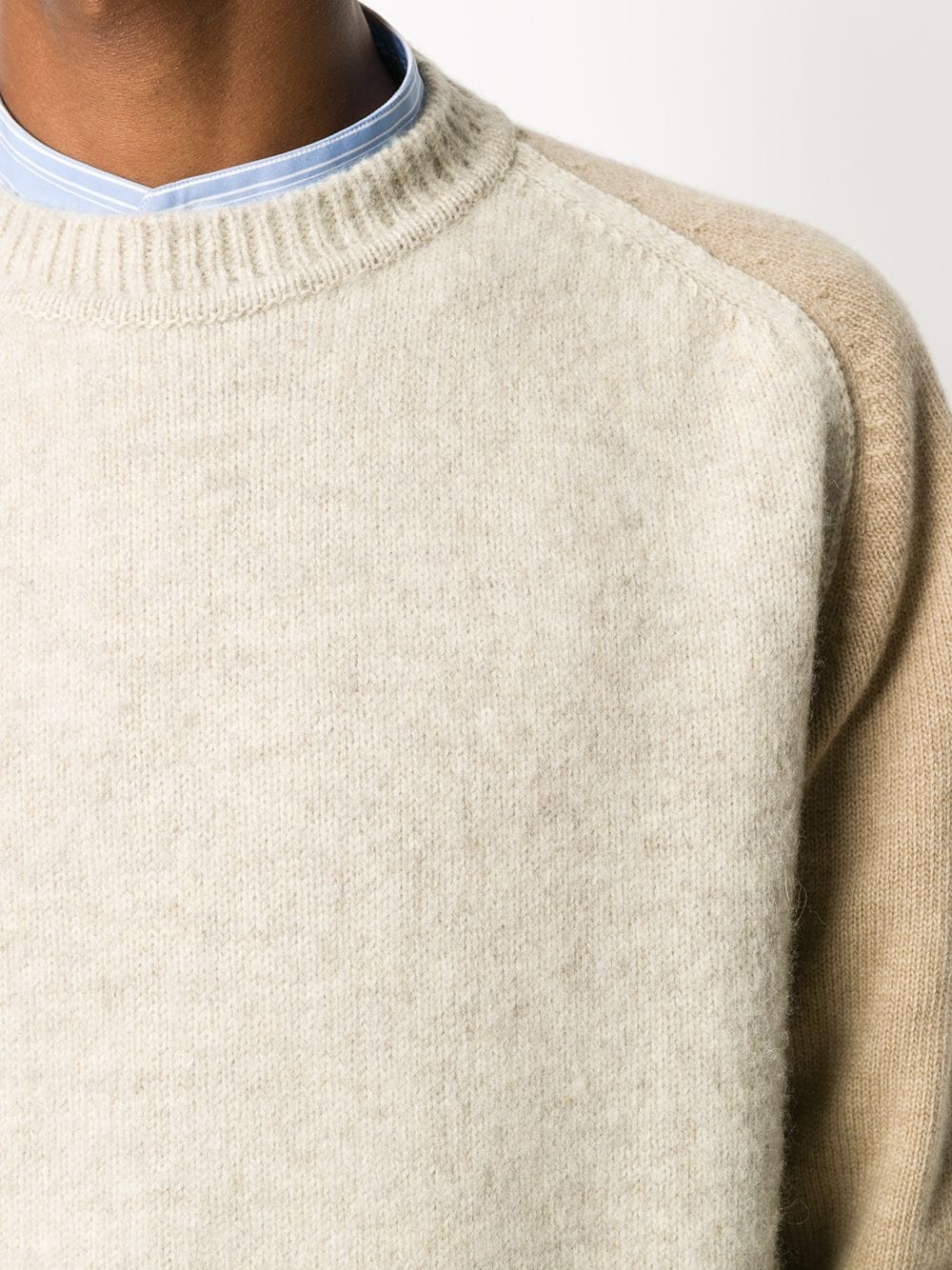 crew-neck wool jumper - 5