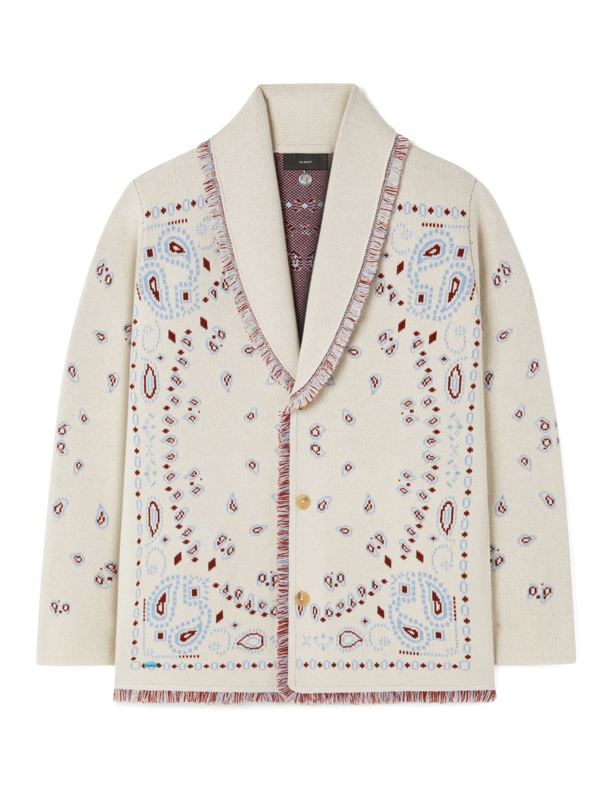 Bandana Jacquard Cardigan - 2