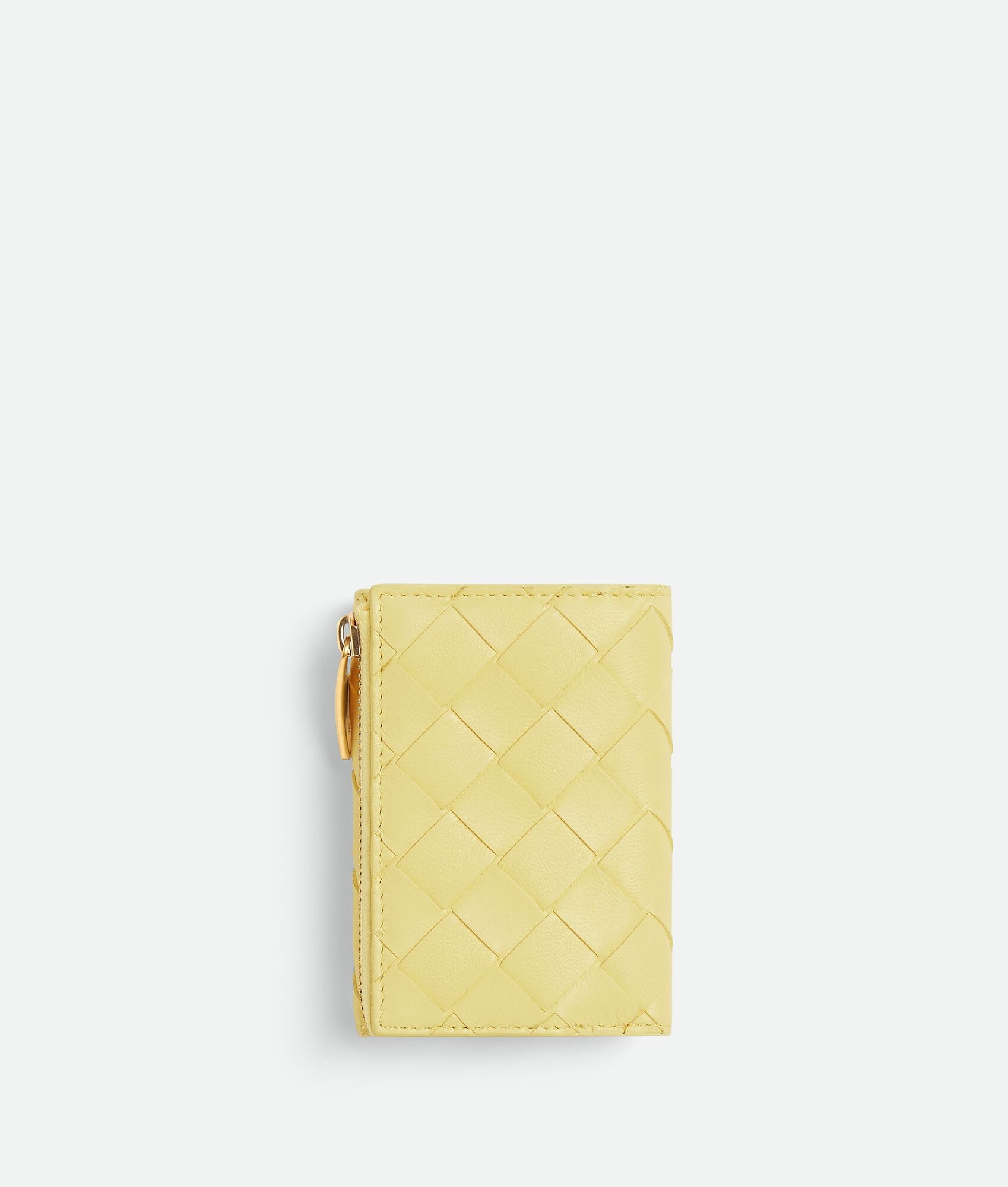 Intrecciato Tiny Tri-Fold Zip Wallet - 4