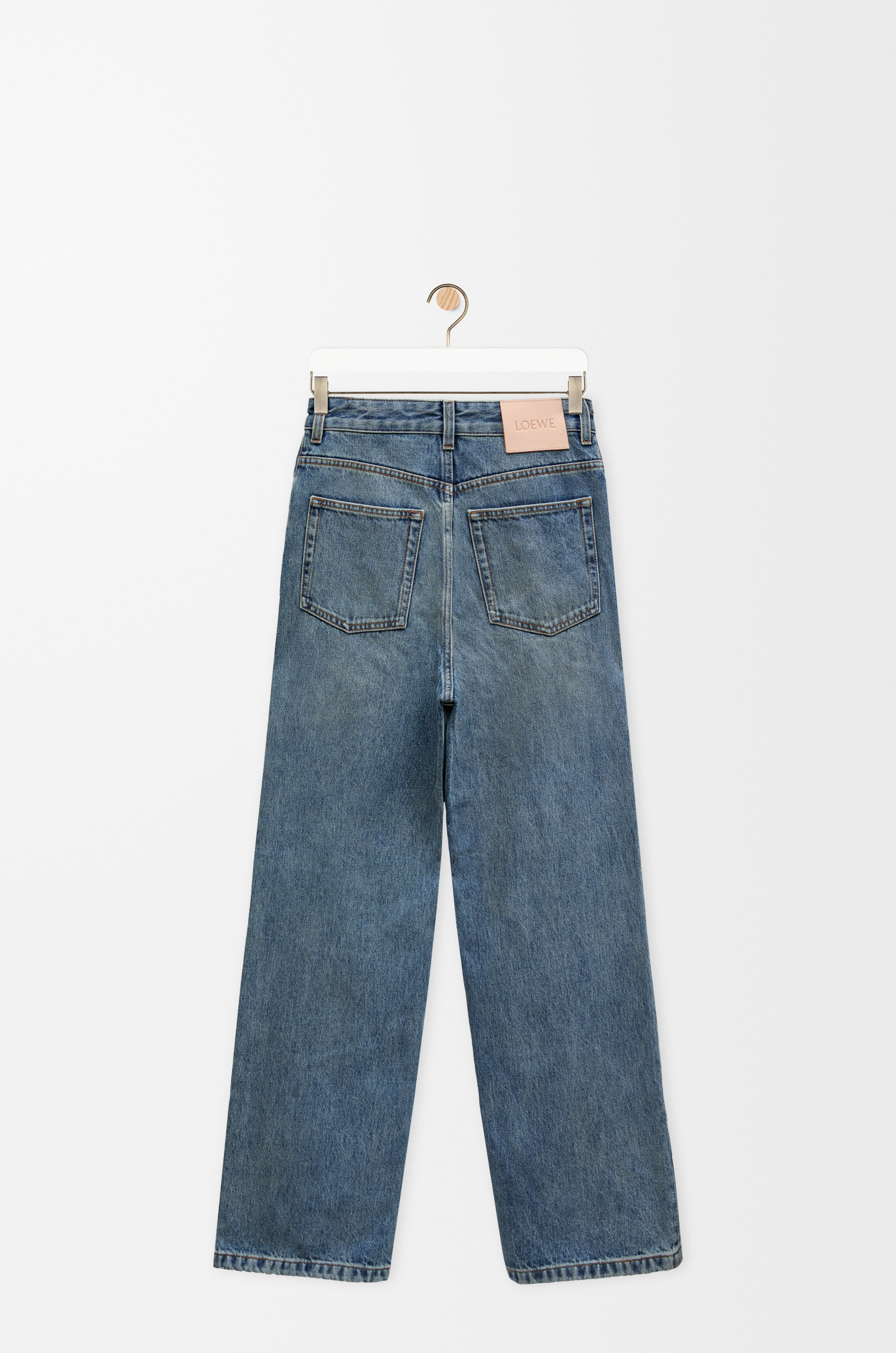 Anagram baggy jeans in denim - 2
