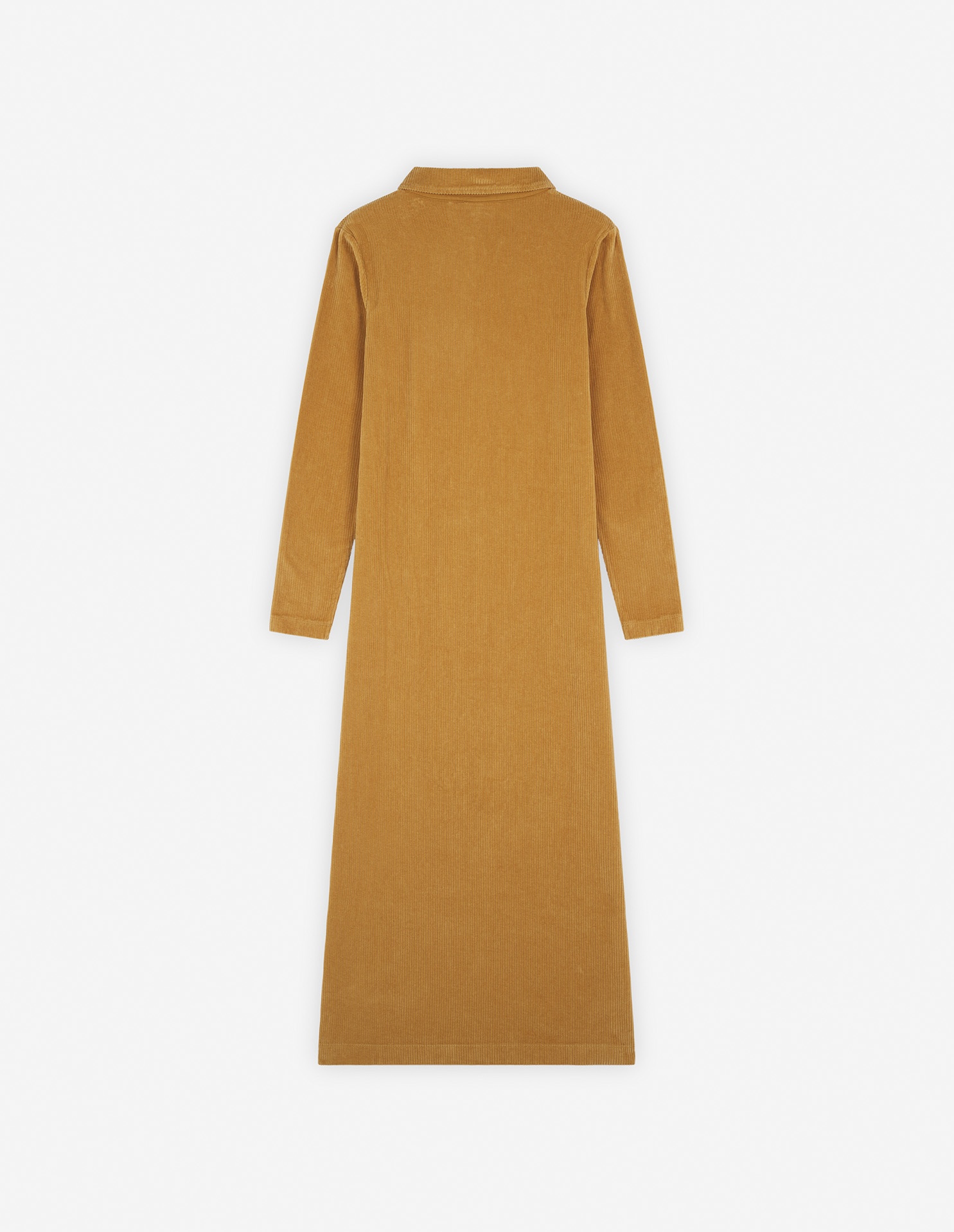 CORDUROY POLO DRESS - 6