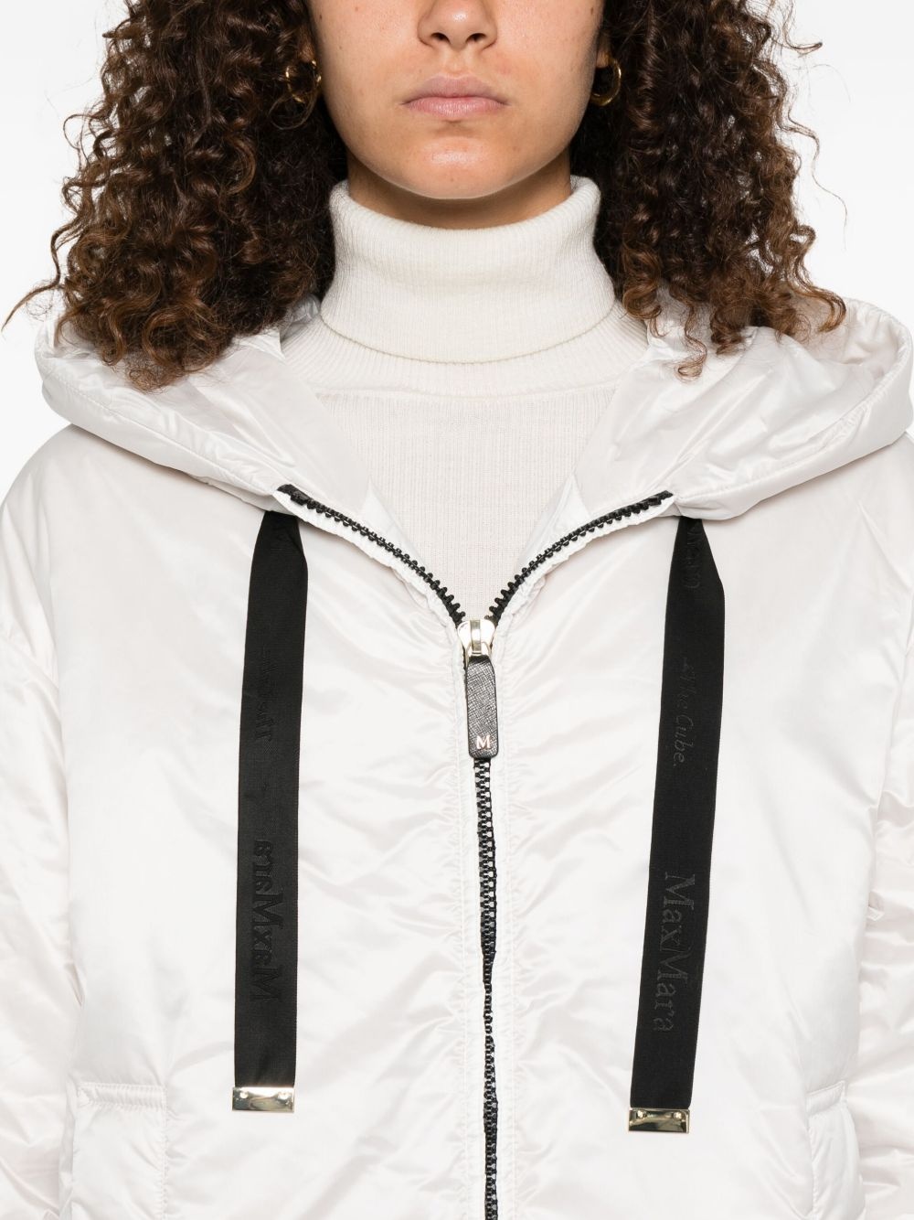 Greenh hooded padded jacket - 5