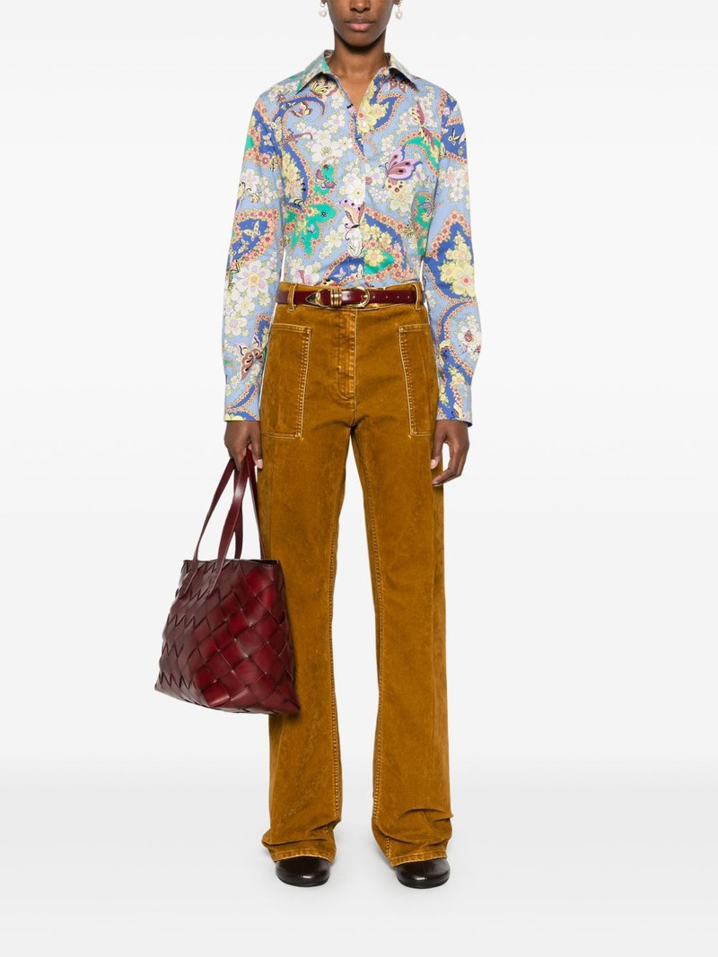 Etro floral-print shirt outlook