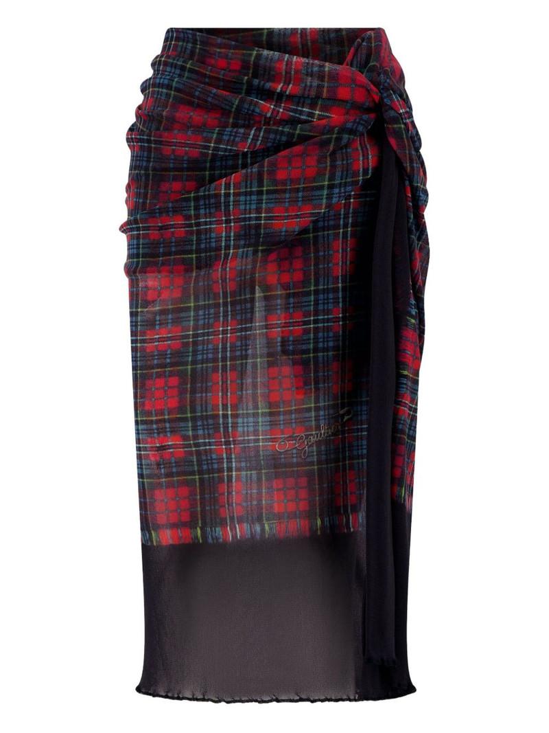 Jean Paul Gaultier Le Paréo tartan pareo outlook