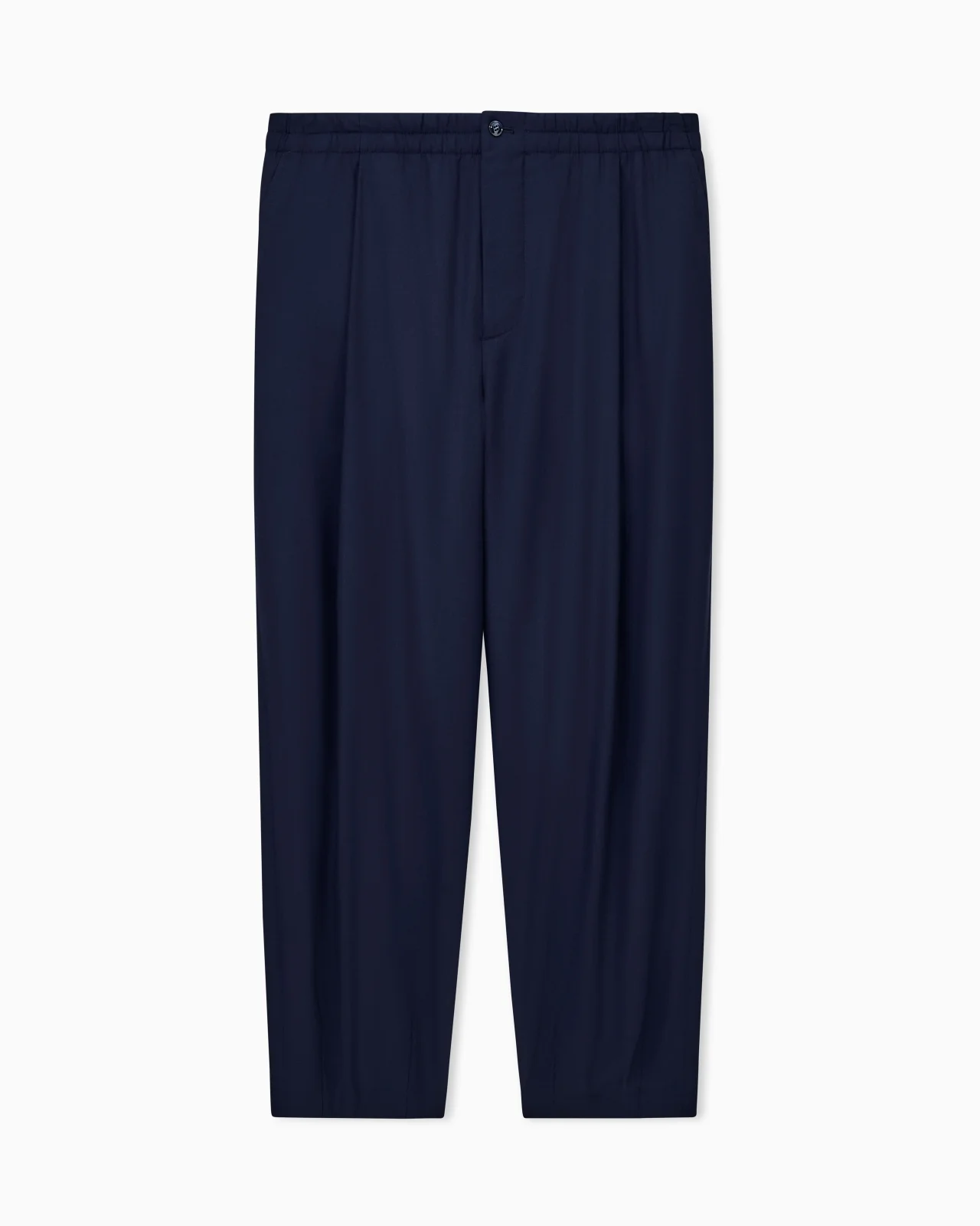 TROUSERS REGULAR FIT IN LIGHTWEIGHT CASHMERE TWILL - 1