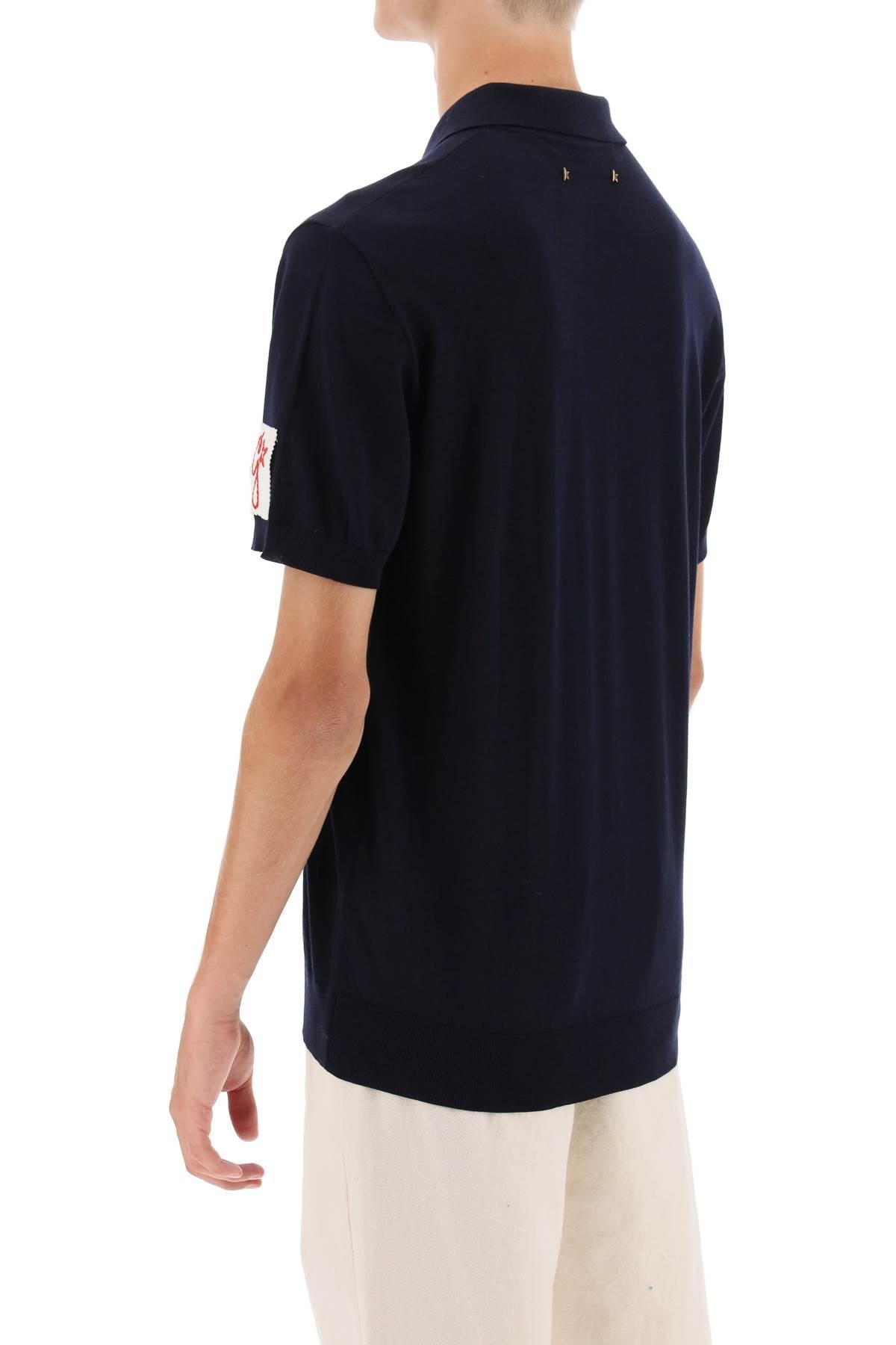 'GIOTTO' VIRGIN WOOL POLO SHIRT - 4