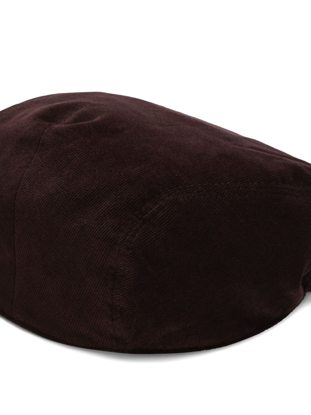 corduroy flat-top cap - 3