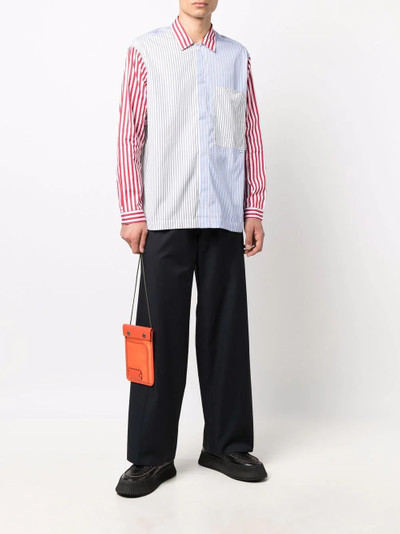 SUNNEI stripe-print cotton shirt outlook